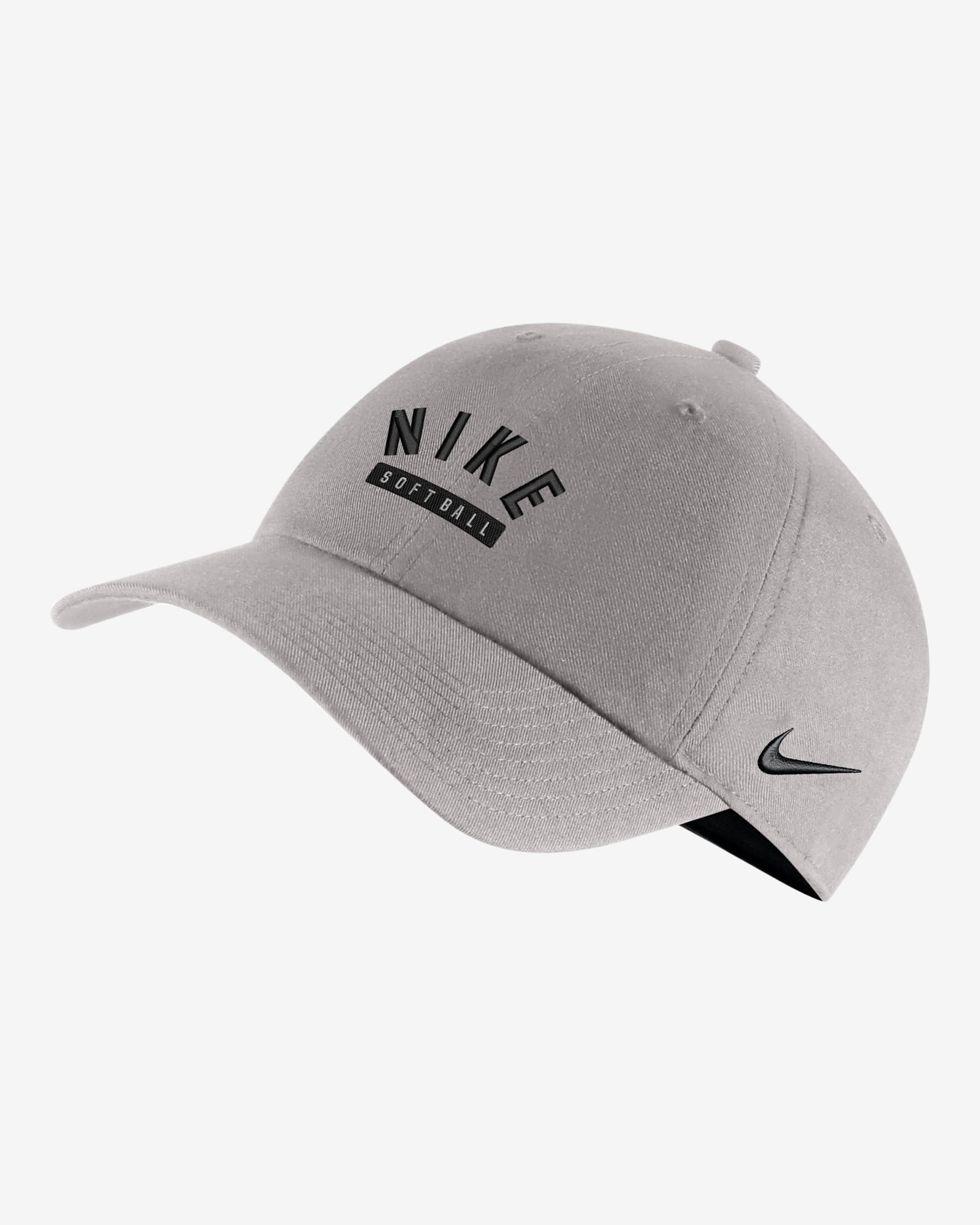 Nike Softball Campus Cap - Pewter Grey