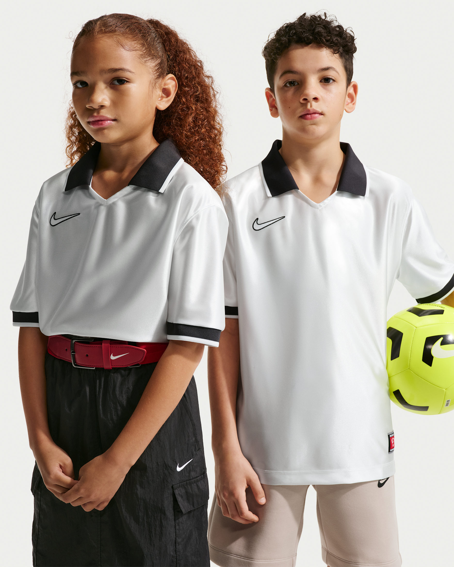 Nike Energy Older Kids' Dri-FIT Football Short-Sleeve Top - Summit White/Off-Noir/Summit White/Summit White