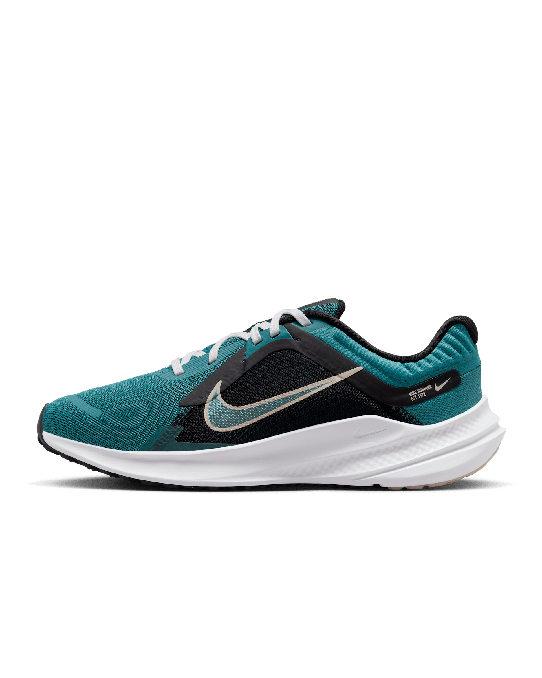 Nike Quest 5 Women's Road Running Shoes - Noise Aqua/Black/Fossil Stone/White