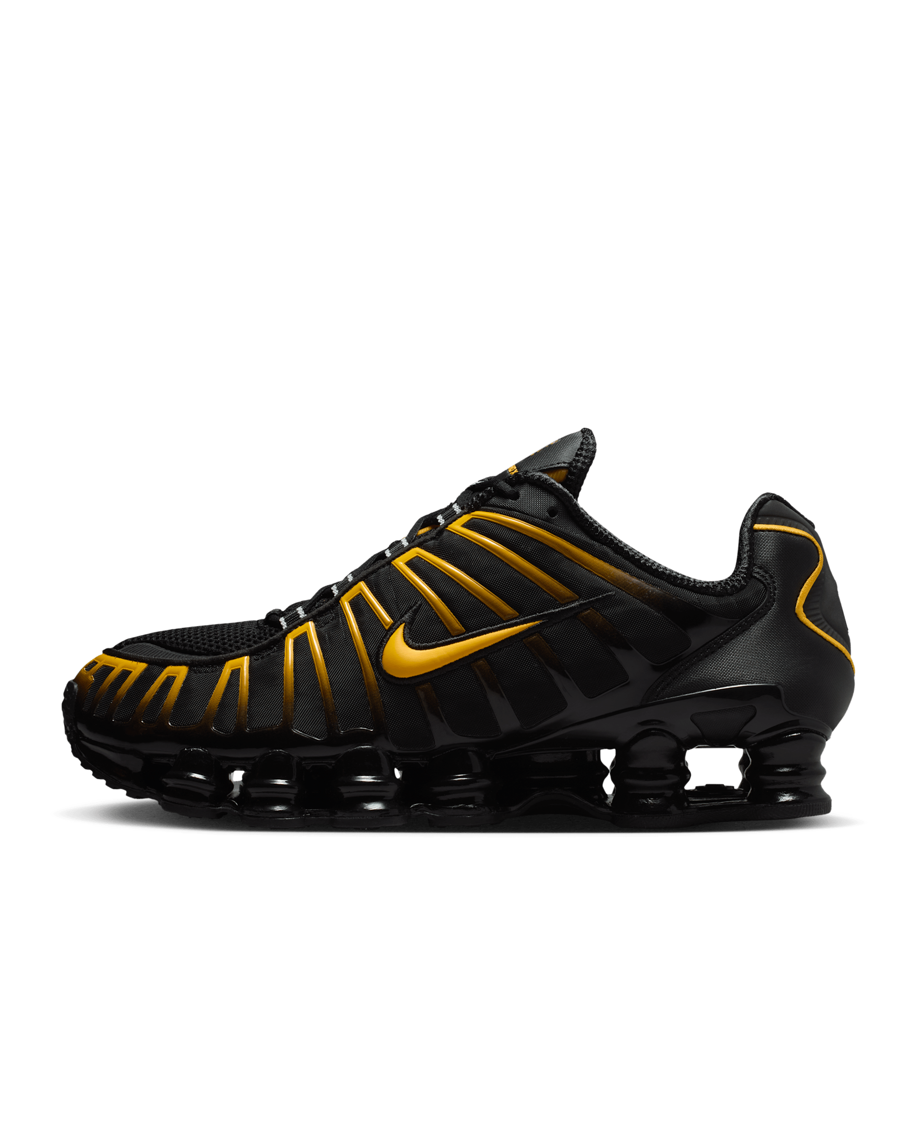 Nike Shox TL Men's Shoes - Black/University Gold
