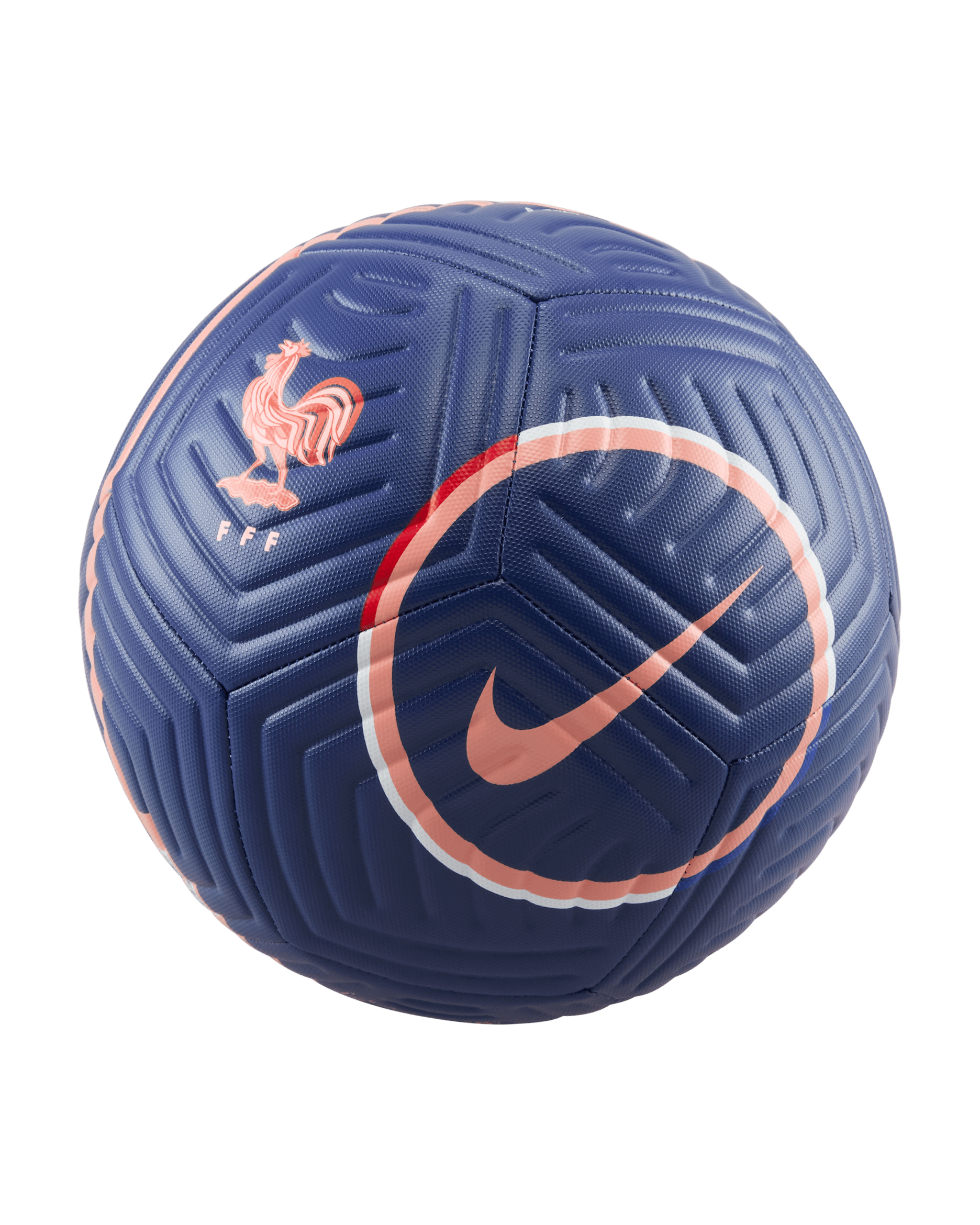 France 2025/2026 Nike Academy Ball - Blue Void/Bleached Coral/Bleached Coral