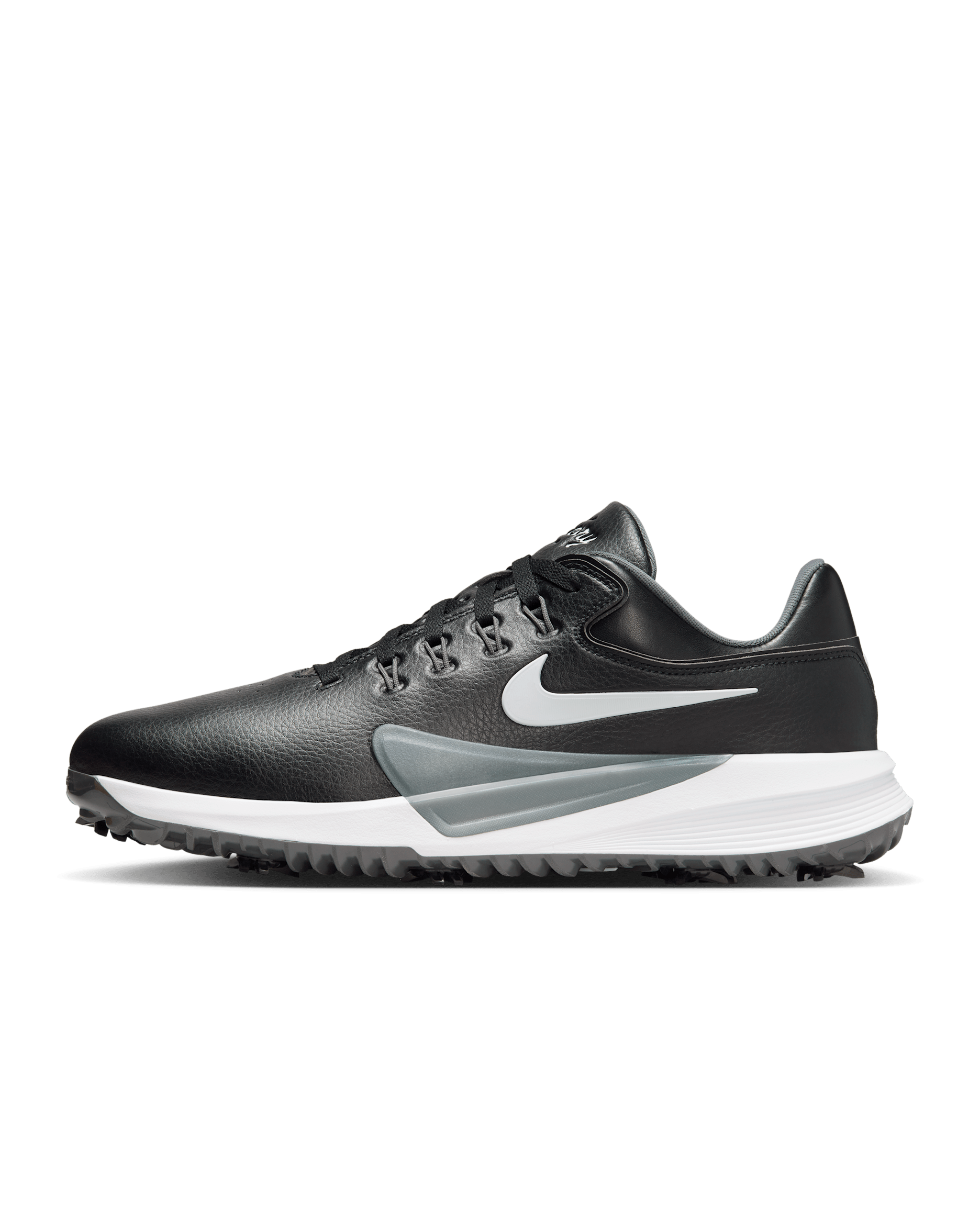 Nike Victory Pro 4 Golf Shoes (Wide) - Black/Iron Grey/White