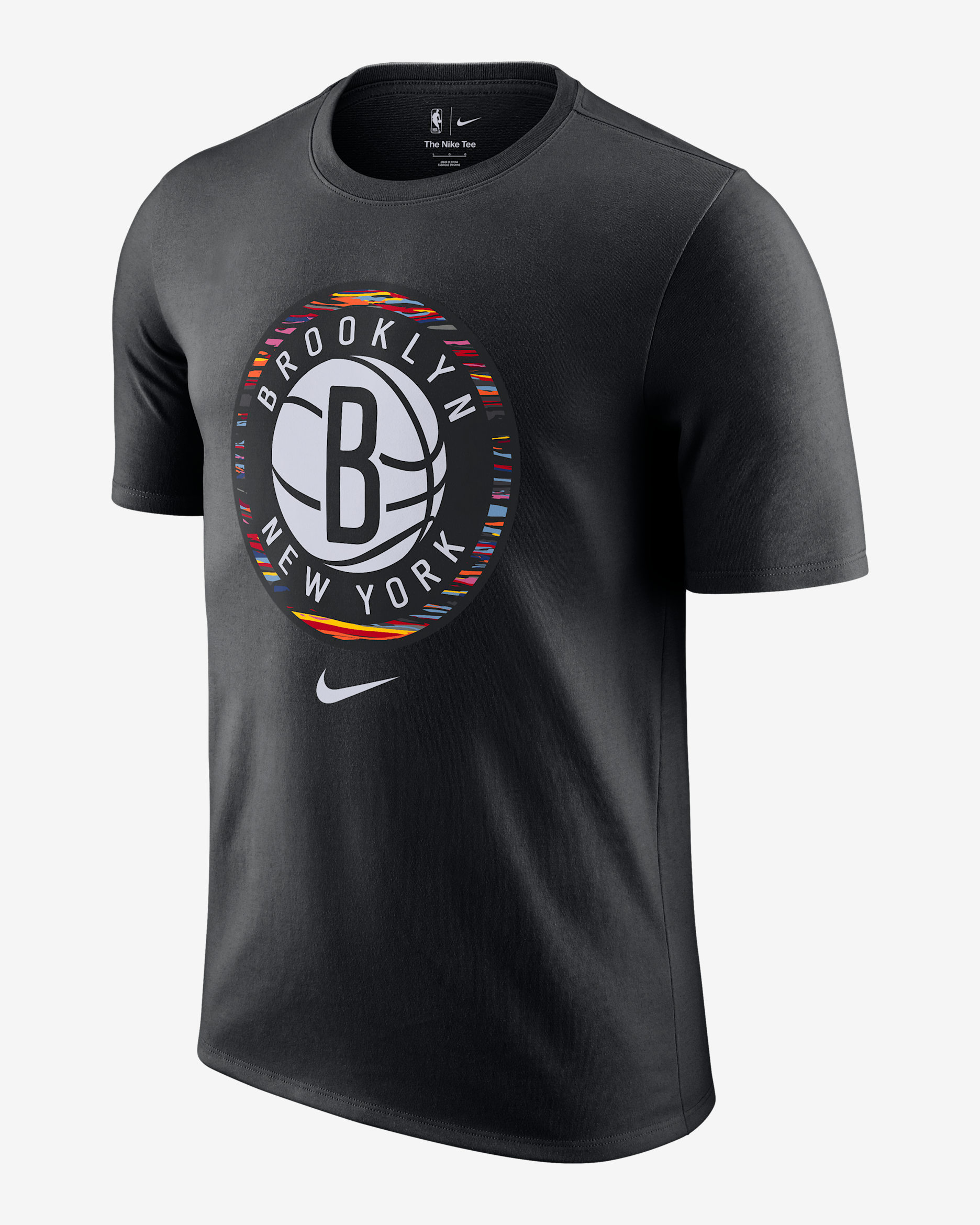 Brooklyn Nets Essential City Edition Men's Nike NBA T-Shirt - Black