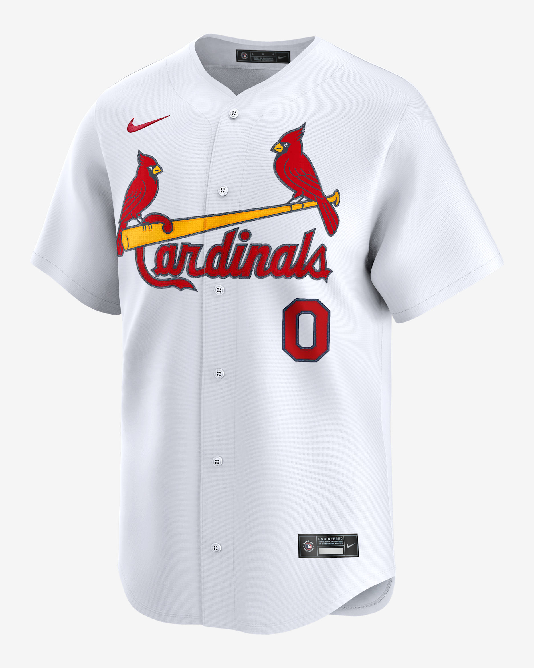 Masyn Winn St. Louis Cardinals Men's Nike Dri-FIT MLB Limited Jersey - White