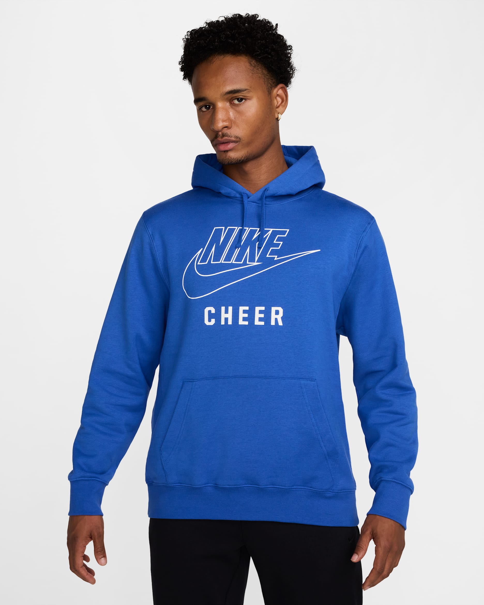 Nike Men's Cheer Pullover Hoodie - Game Royal