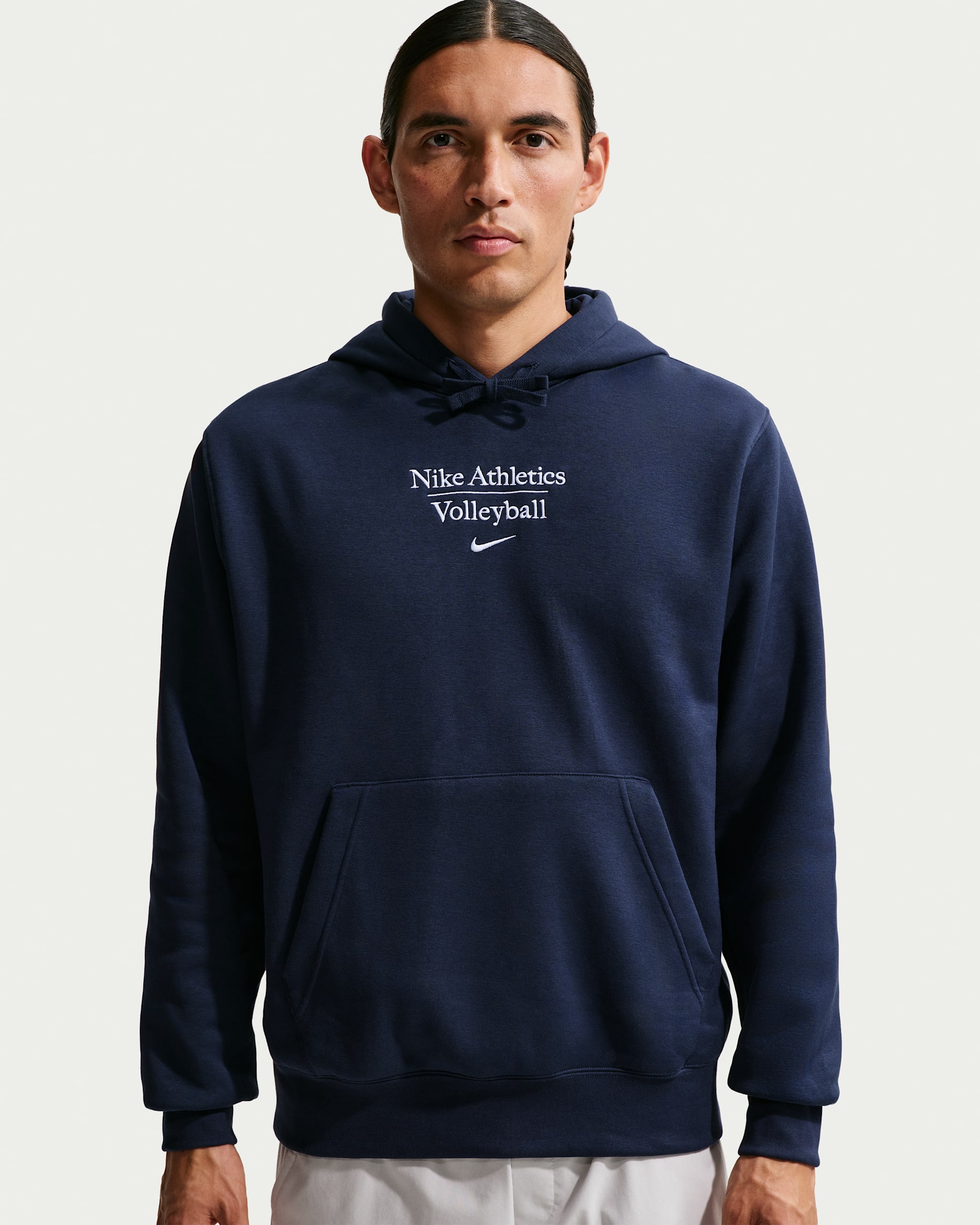 Sudadera con gorro sin cierre de vóleibol para hombre Nike - Azul marino universitario