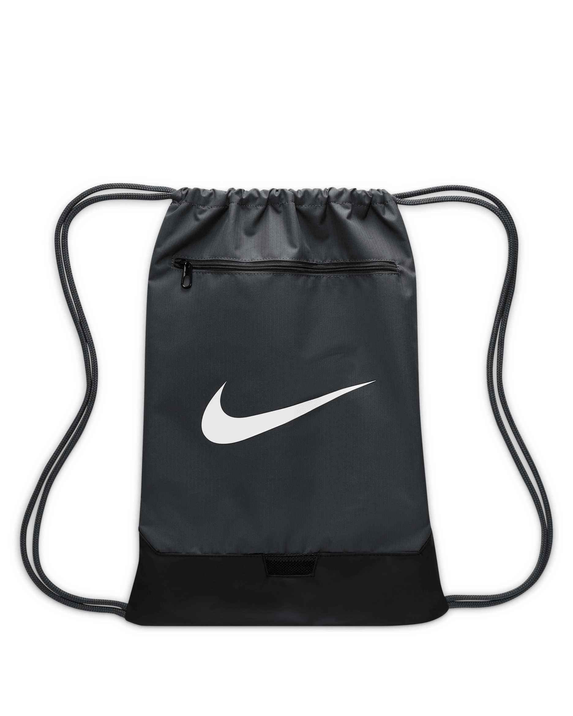 Nike Brasilia 9.5 Training Gymsack (18L) - Iron Grey/Black/White