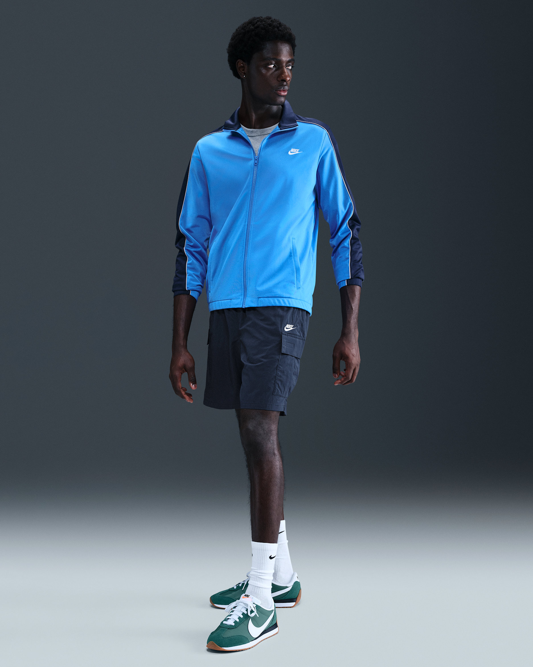 Shorts utility Nike Sportswear Club – Uomo - Ossidiana/Bianco
