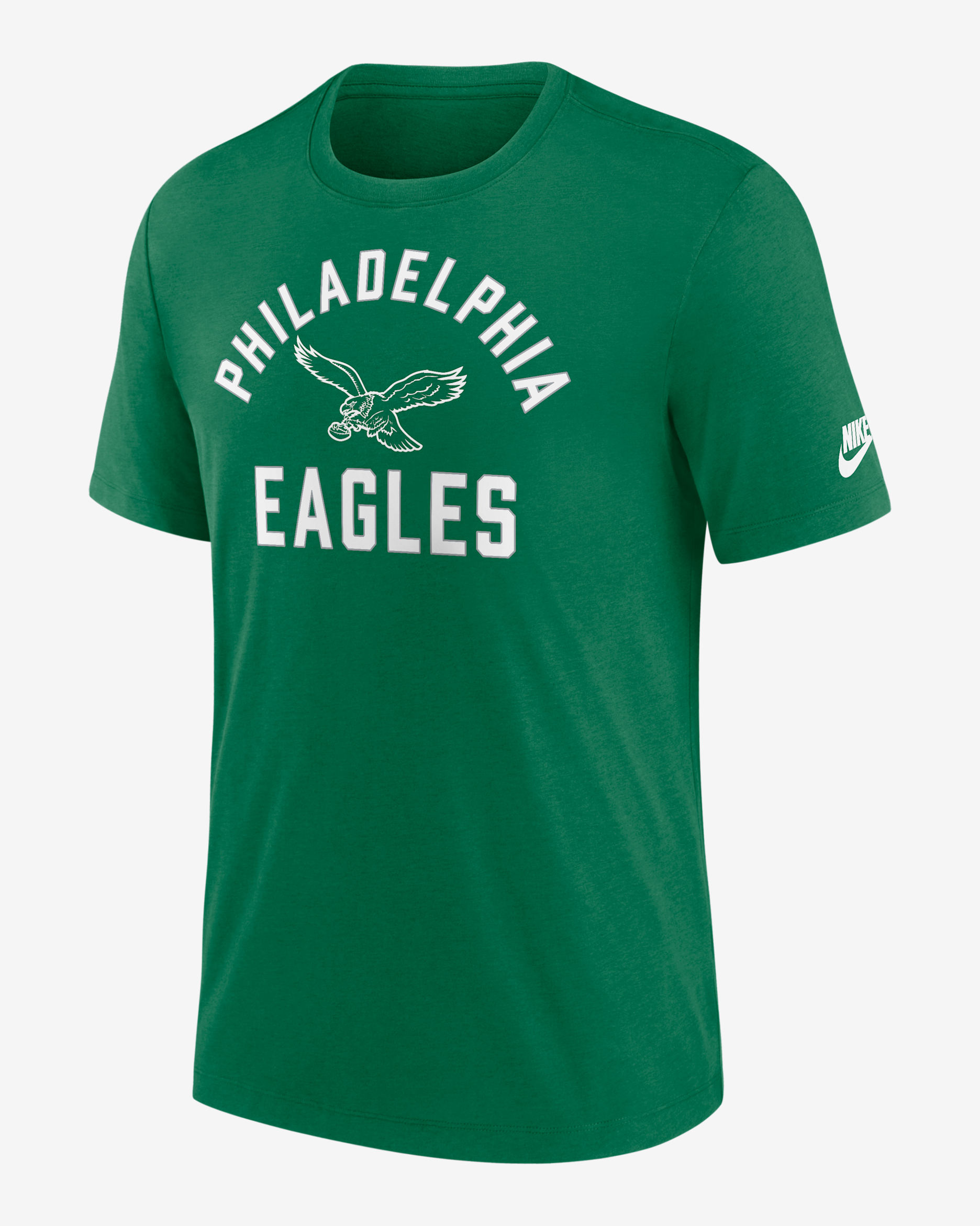 Playera Nike de la NFL para hombre Philadelphia Eagles Favorable Timeline - Verde