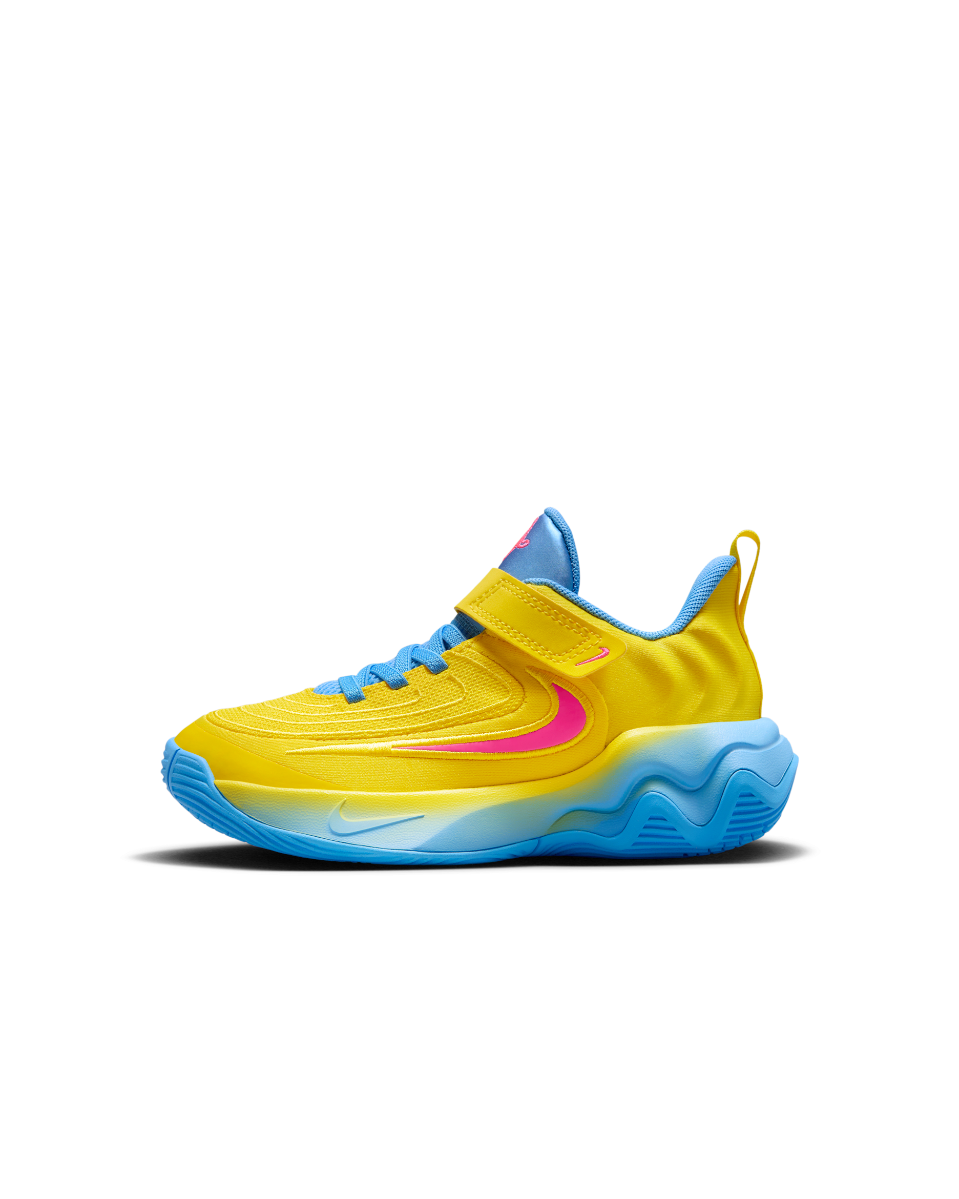 Giannis Immortality 4 'Candy Funhouse' Younger Kids' Shoes - Lightning/University Blue/Hyper Pink