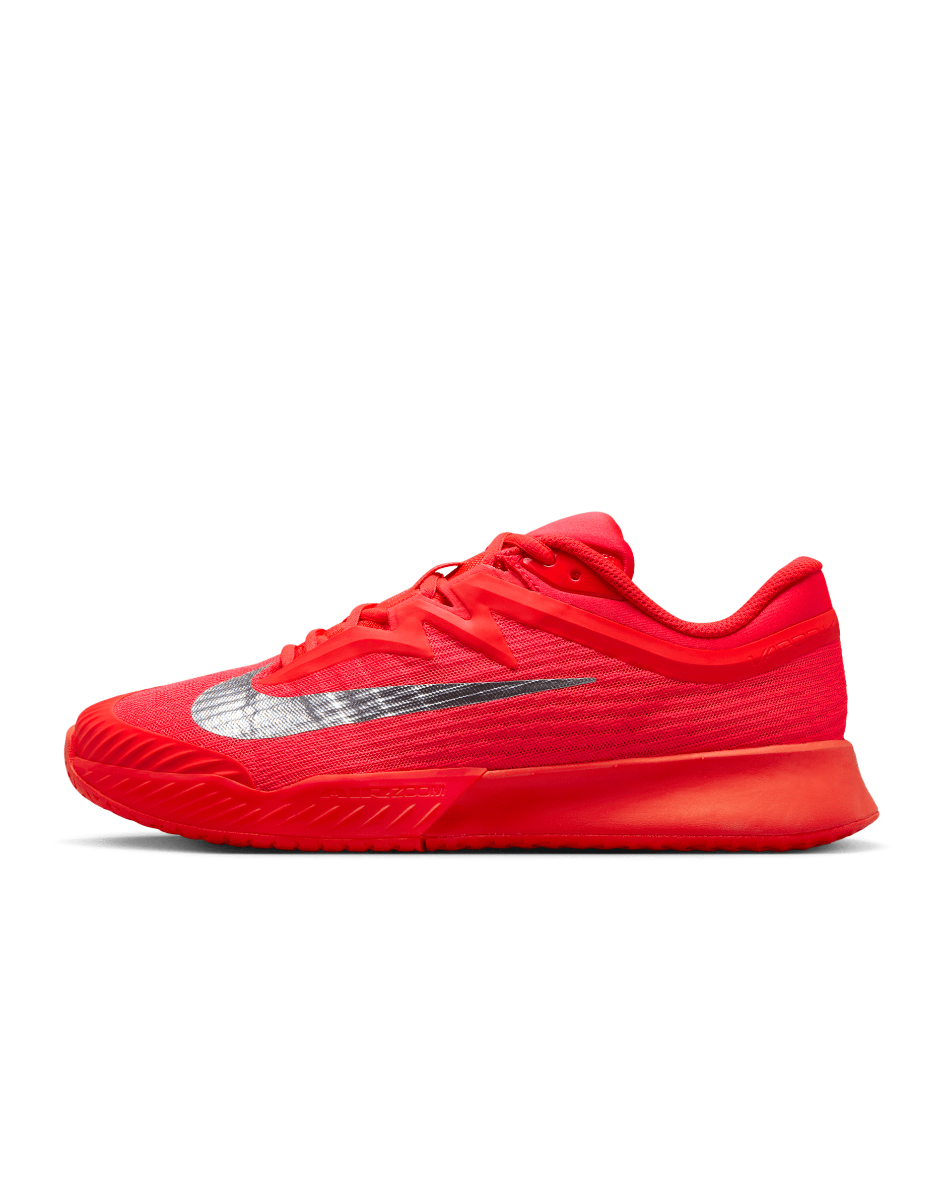 Chaussure de tennis pour surface dure Nike Vapor Pro 3 Premium pour femme - Bright Crimson/Metallic Silver