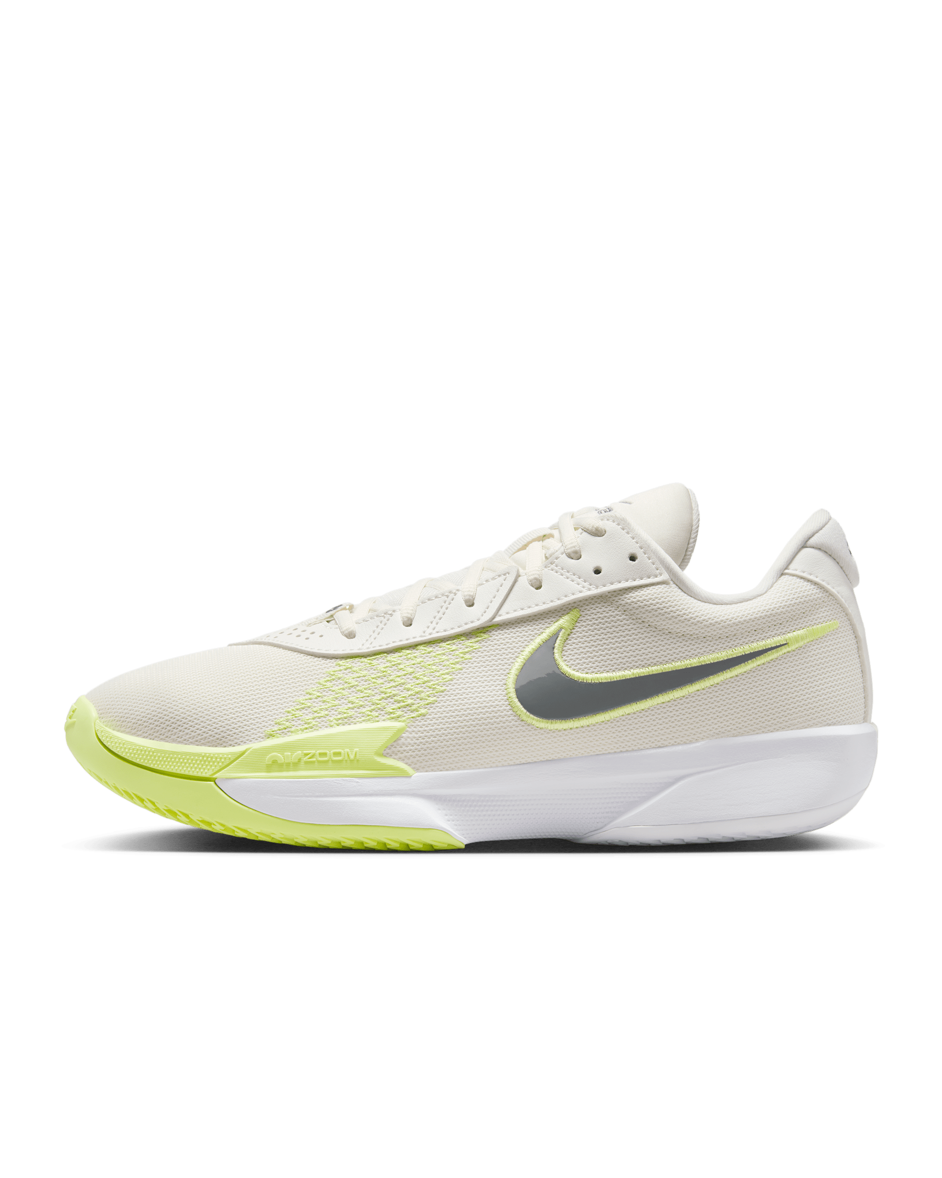 Nike G.T. Cut Academy EP 籃球鞋 - Sail/Light Lemon Twist/白色/Smoke Grey