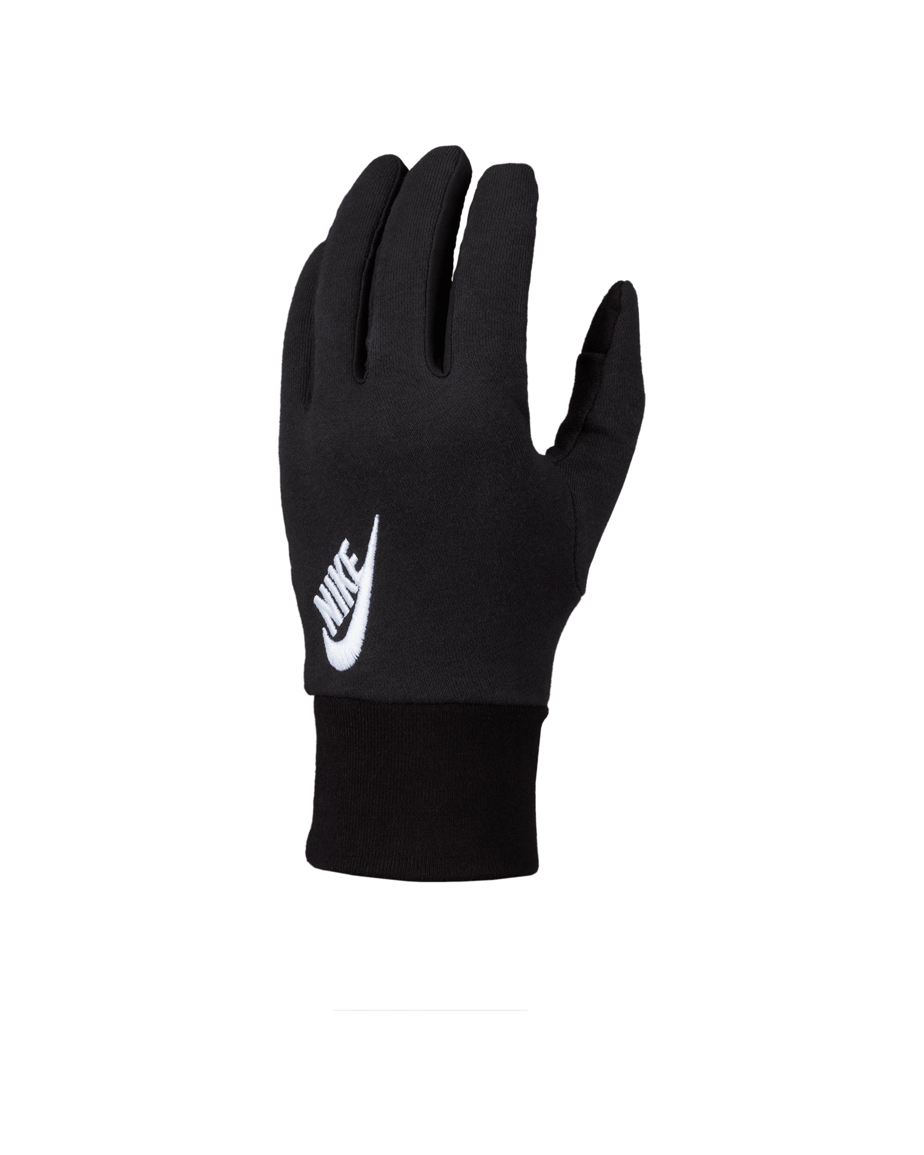 Luvas Nike Club Fleece para homem - Preto/Preto/Branco
