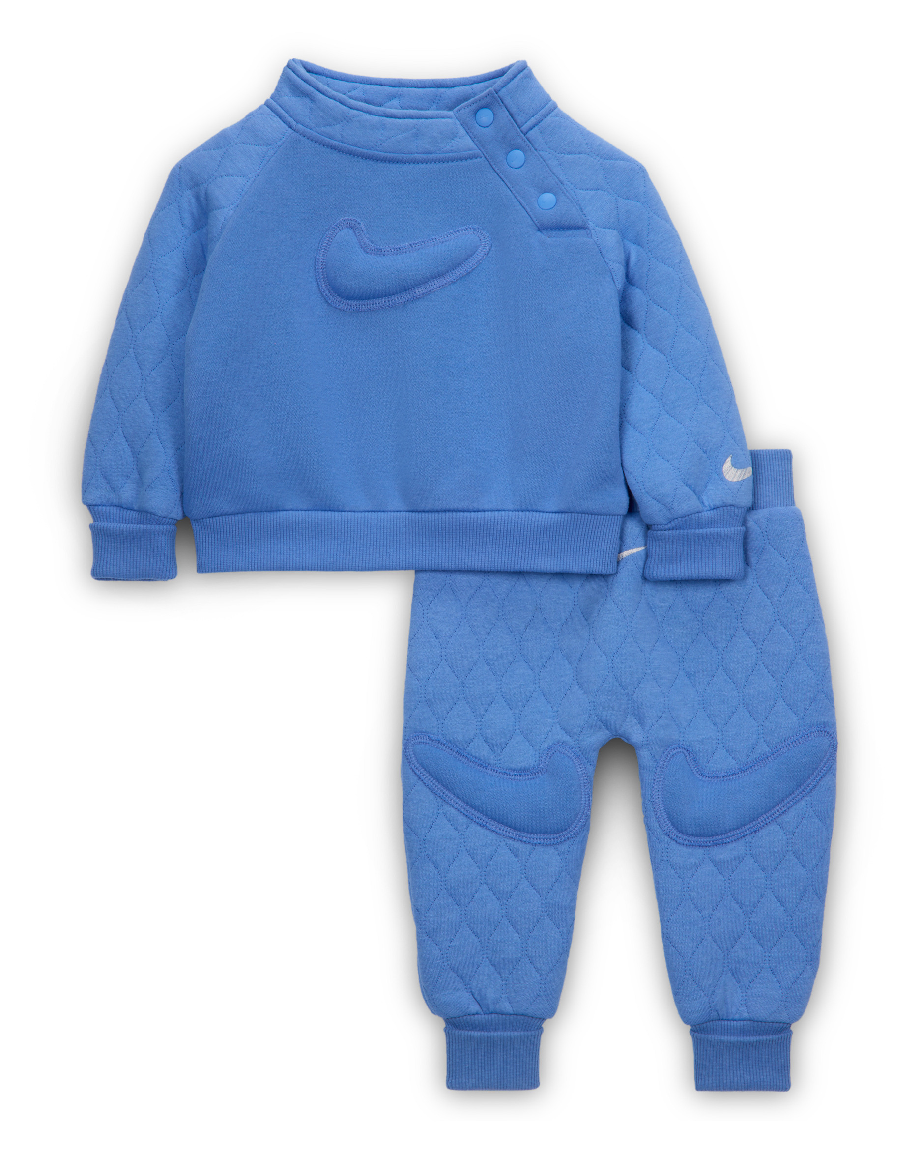 Nike Ready, Set! Baby (0-9M) 2-Piece Jogger Set - Polar