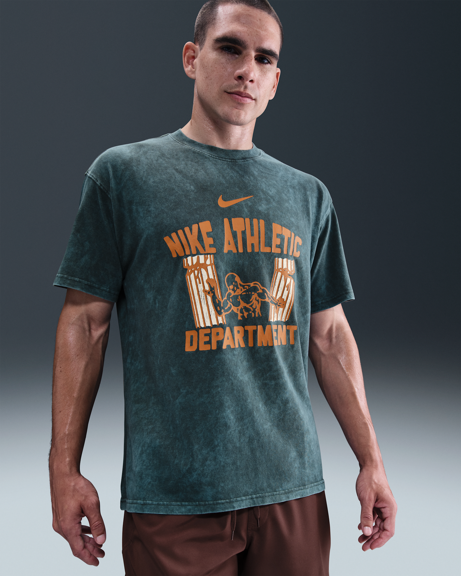 Nike 男款 Max90 T 恤 - Seaweed