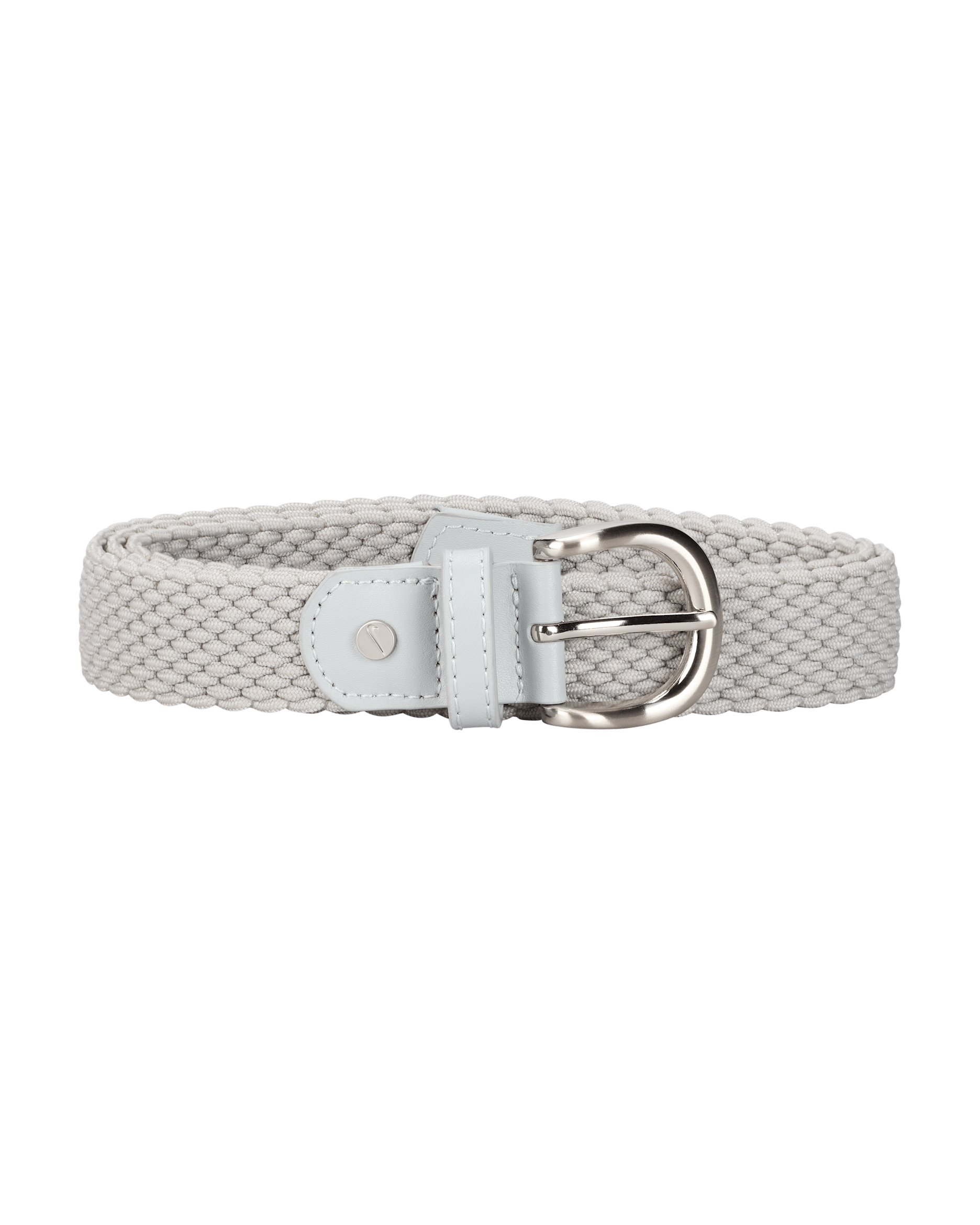 Nike Women's Solid Stretch Woven Golf Belt - Light Smoke Grey