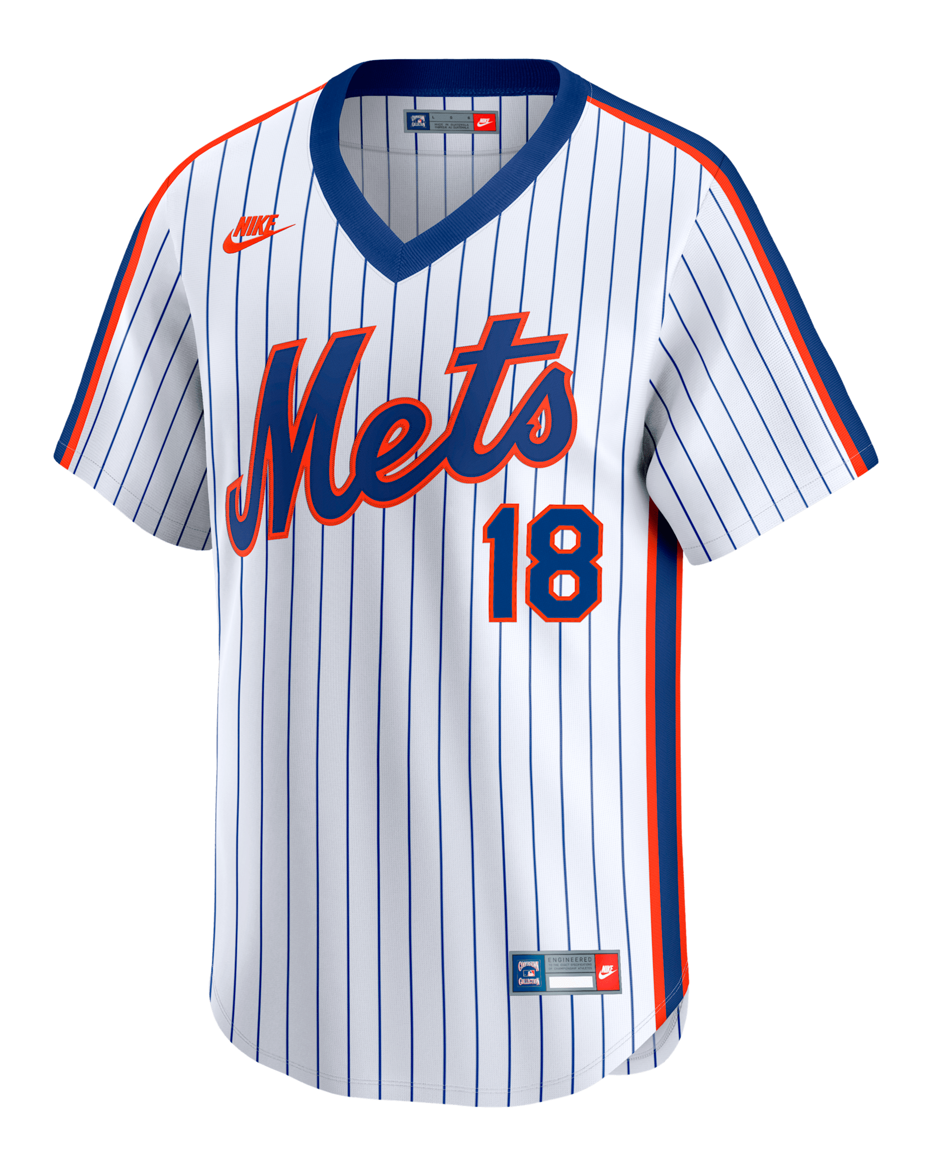 Jersey Nike Dri-FIT ADV de la MLB Limited para hombre Darryl Strawberry New York Mets Cooperstown - Blanco