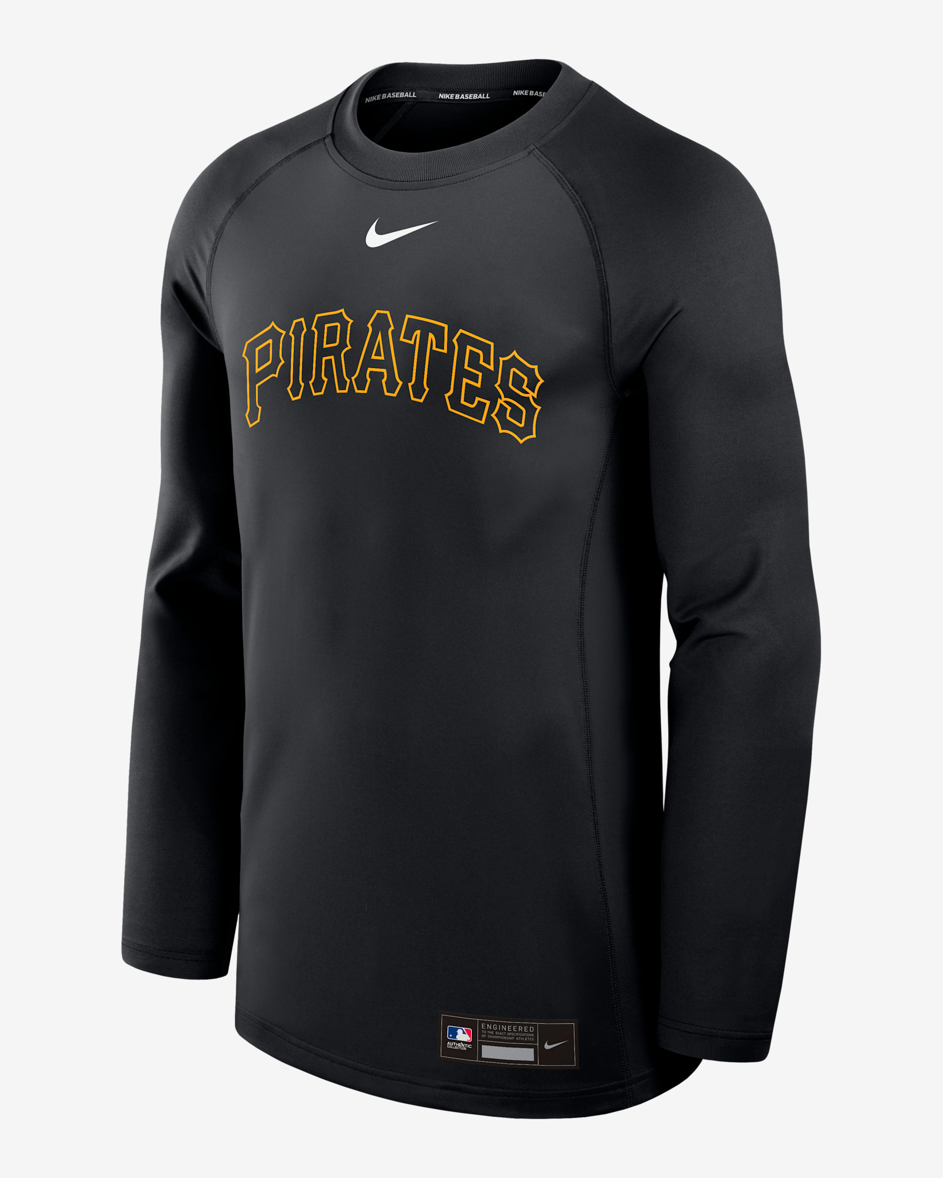 Pittsburgh Pirates Authentic Collection Game Time Men's Nike Dri