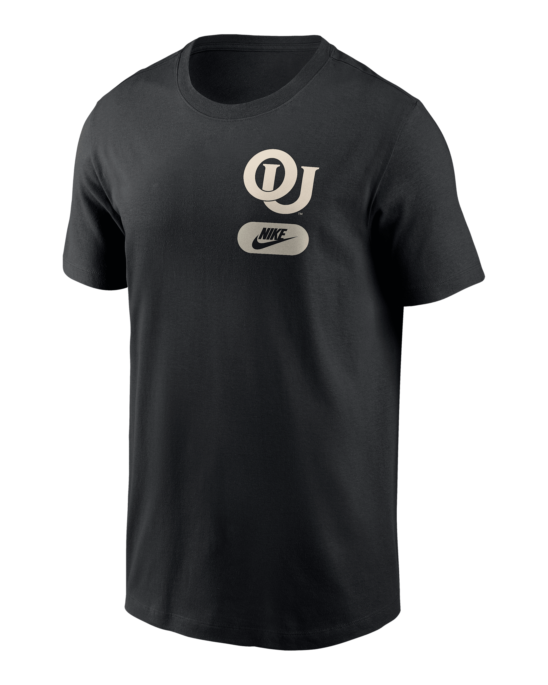 Oklahoma 2-Hit Men's Nike College T-Shirt - Black