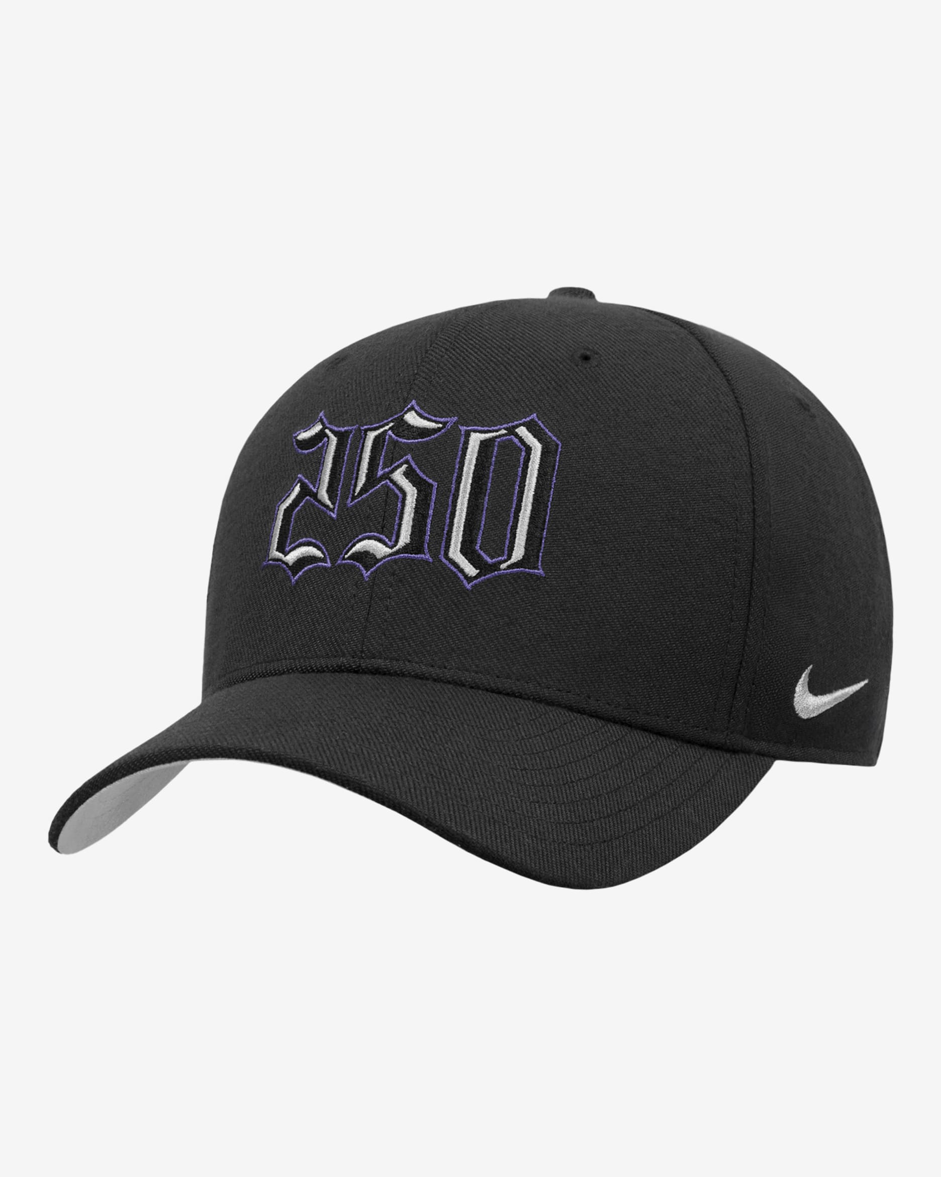 Army Rivalry Swoosh Men's Nike Dri-FIT College Hat - Black
