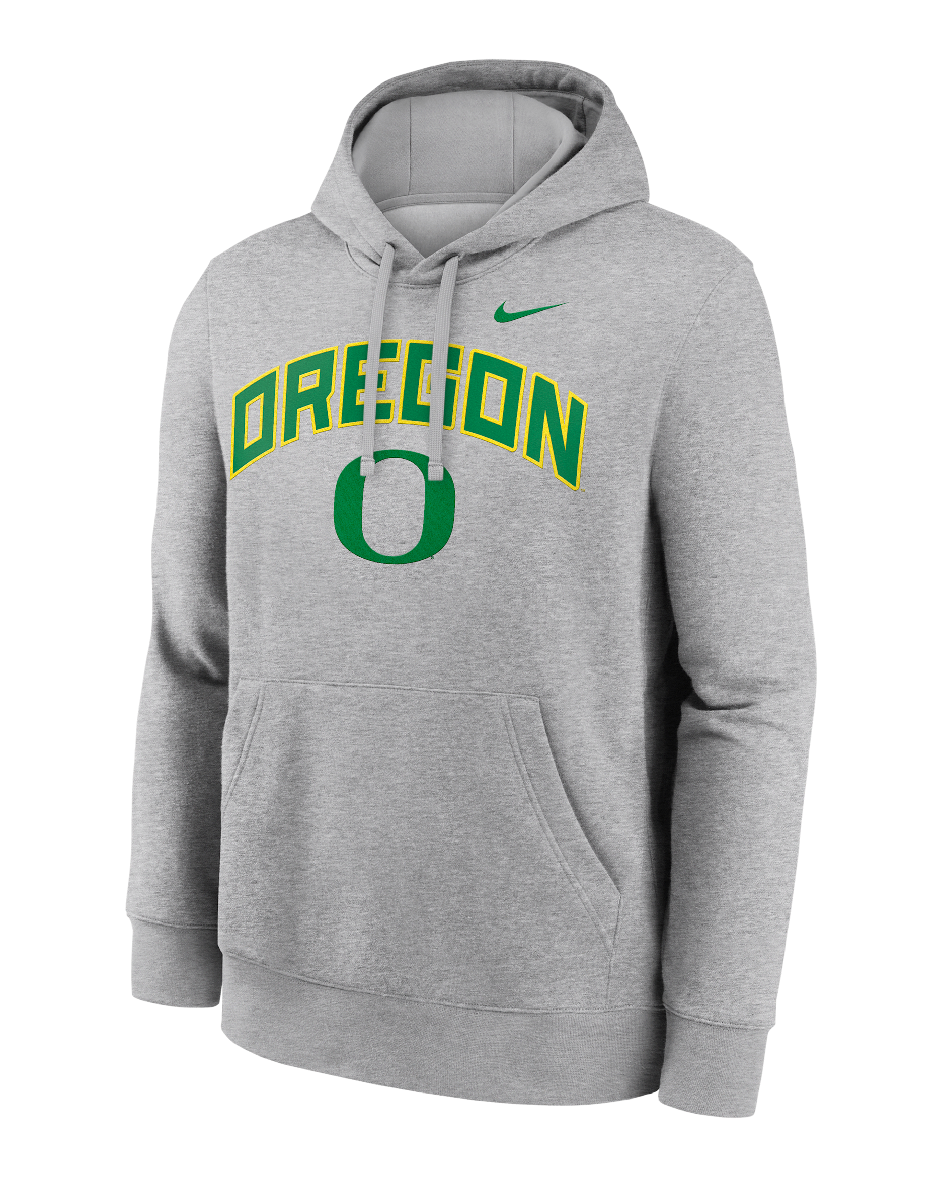 Sudadera con gorro sin cierre universitaria Nike para hombre Oregon Arch - Gris