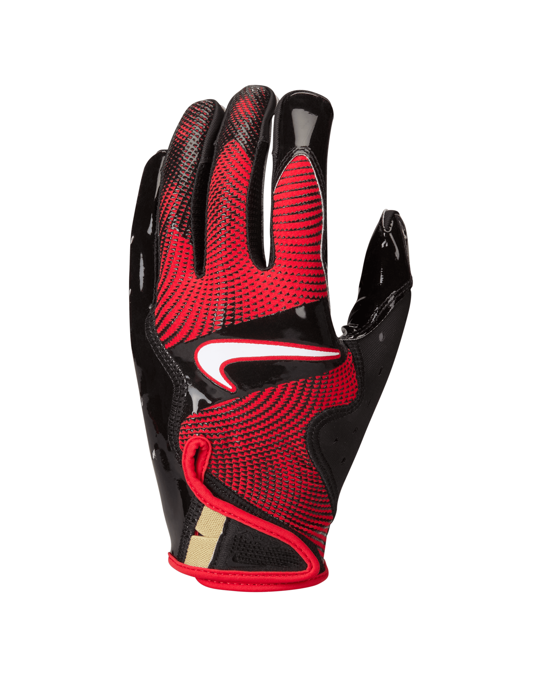 Nike Vapor Jet 8.0 Prime Football Gloves - Fire Red