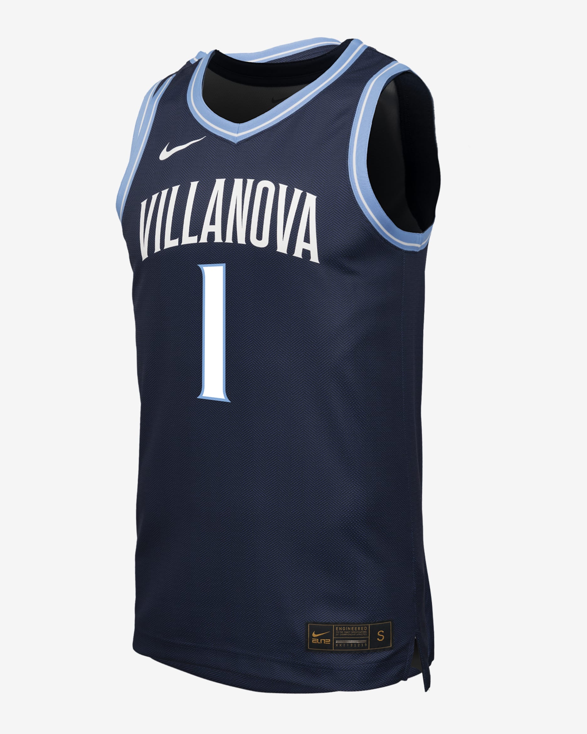 Jersey de básquetbol universitario Nike Replica de Villanova para hombre - Azul marino universitario
