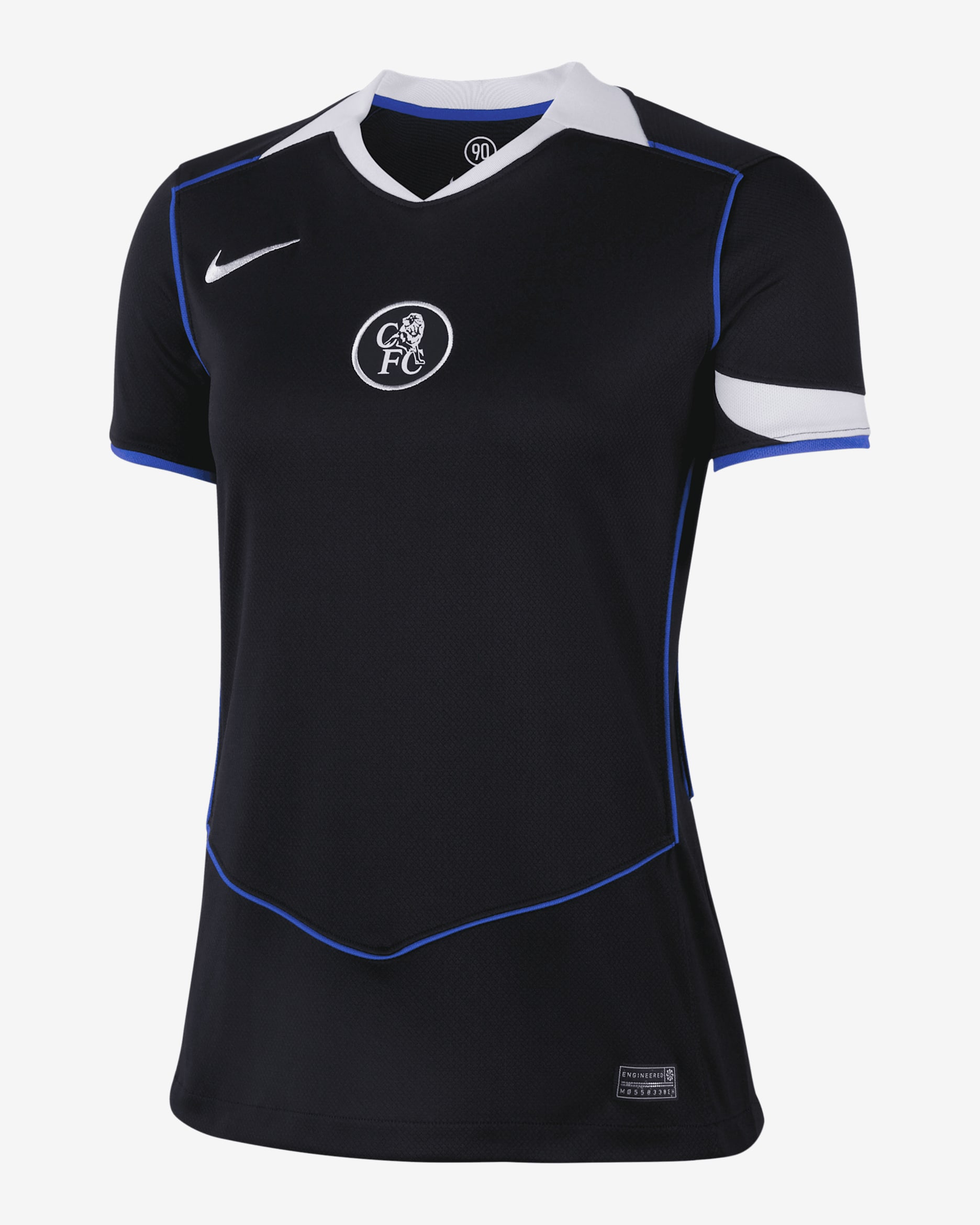 João Pedro Chelsea 2025/26 Stadium Third Women's Nike Dri-FIT Soccer Jersey - Black