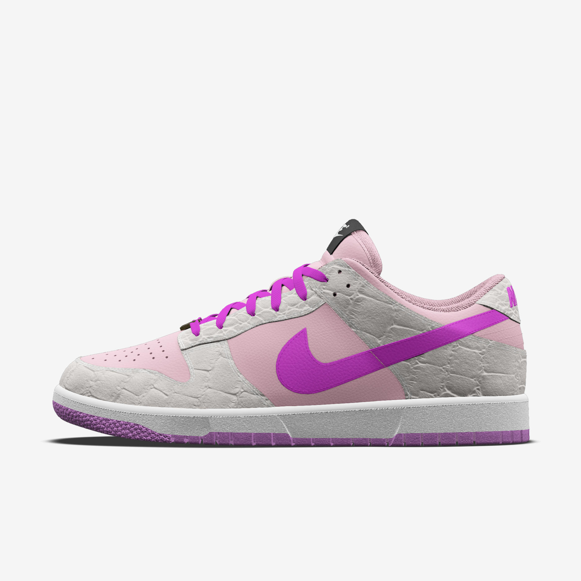 Sapatilhas personalizáveis Nike Dunk Low Unlocked By You para mulher - Multicolor/Multicolor/Multicolor