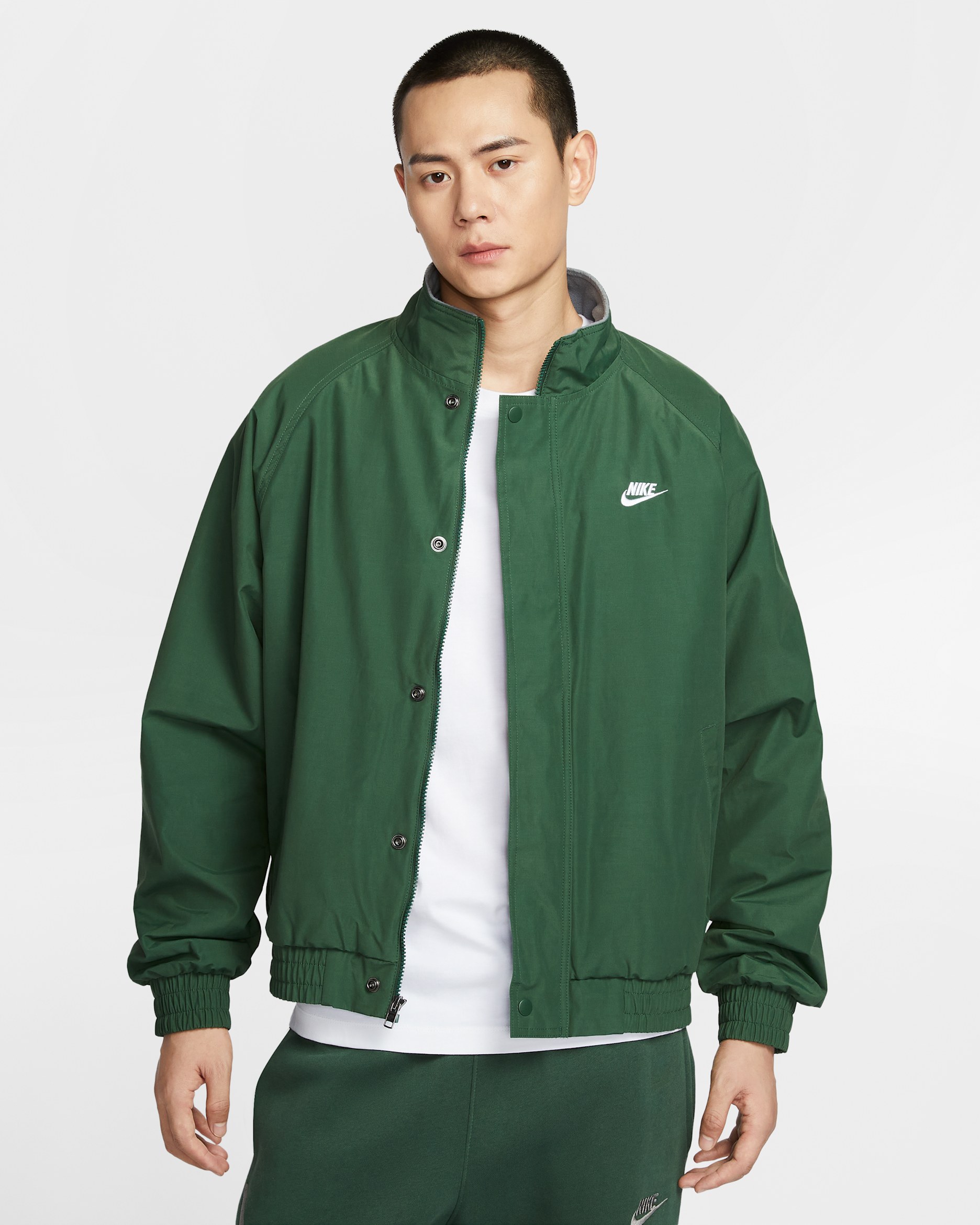 나이키 클럽 퓨추라 남성 재킷 - 퍼/화이트