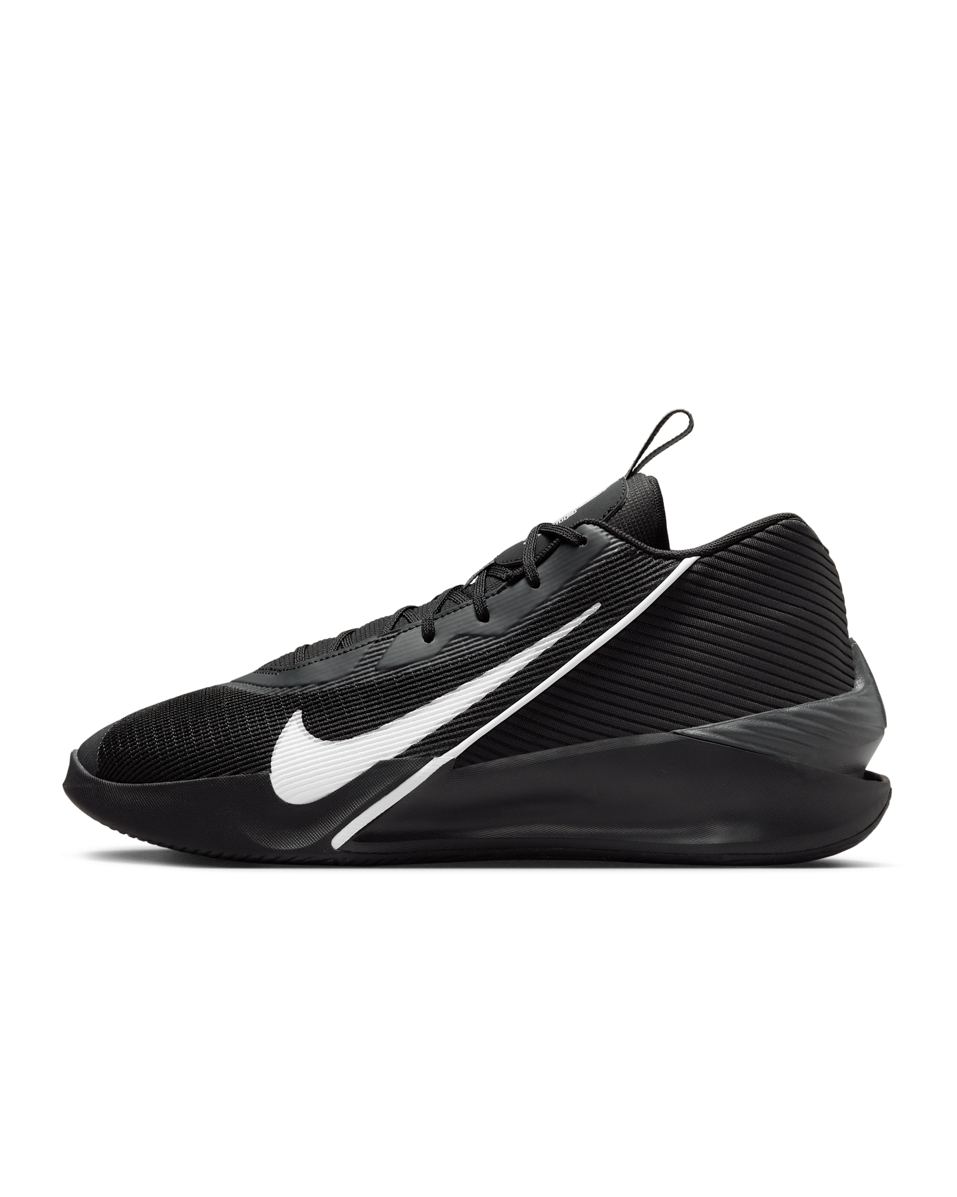 Tenis de básquetbol Nike G.T. Jump Academy - Negro/Plata metalizado/Blanco