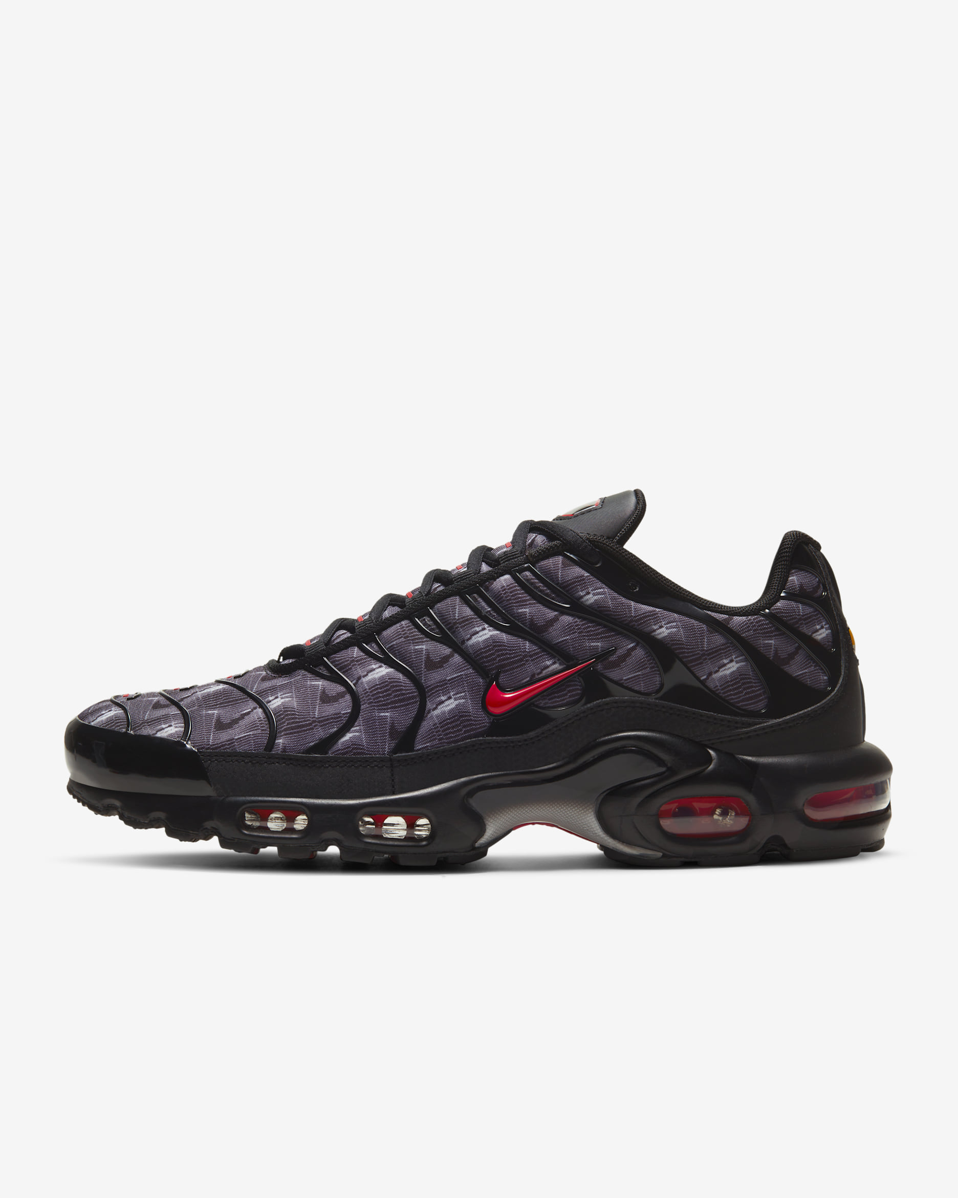 Sko Nike Air Max Plus för män - Svart/Vit/University Red