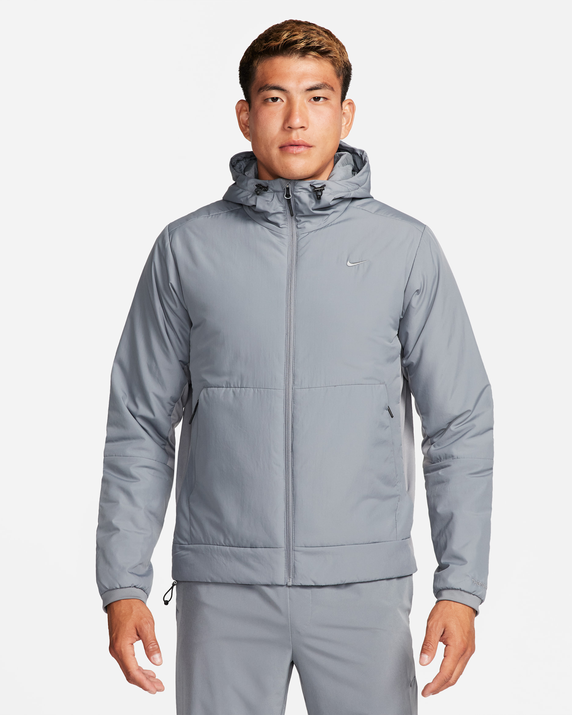 Nike Unlimited Therma-FIT allsidig jakke til herre - Smoke Grey/Smoke Grey