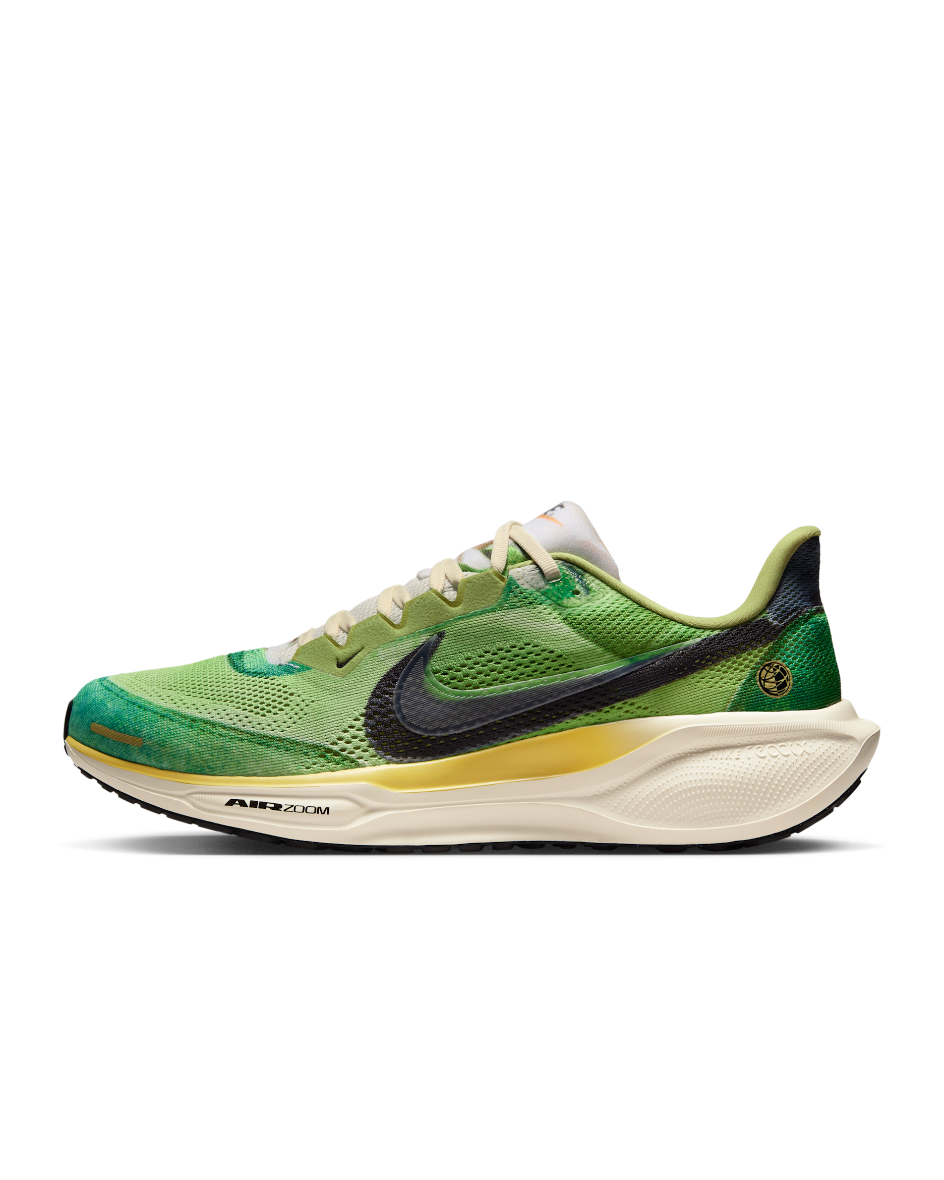 Nike Pegasus 41 SE Men's Road Running Shoes - Multi-Colour/Vivid Green/Dark Apple/Clear