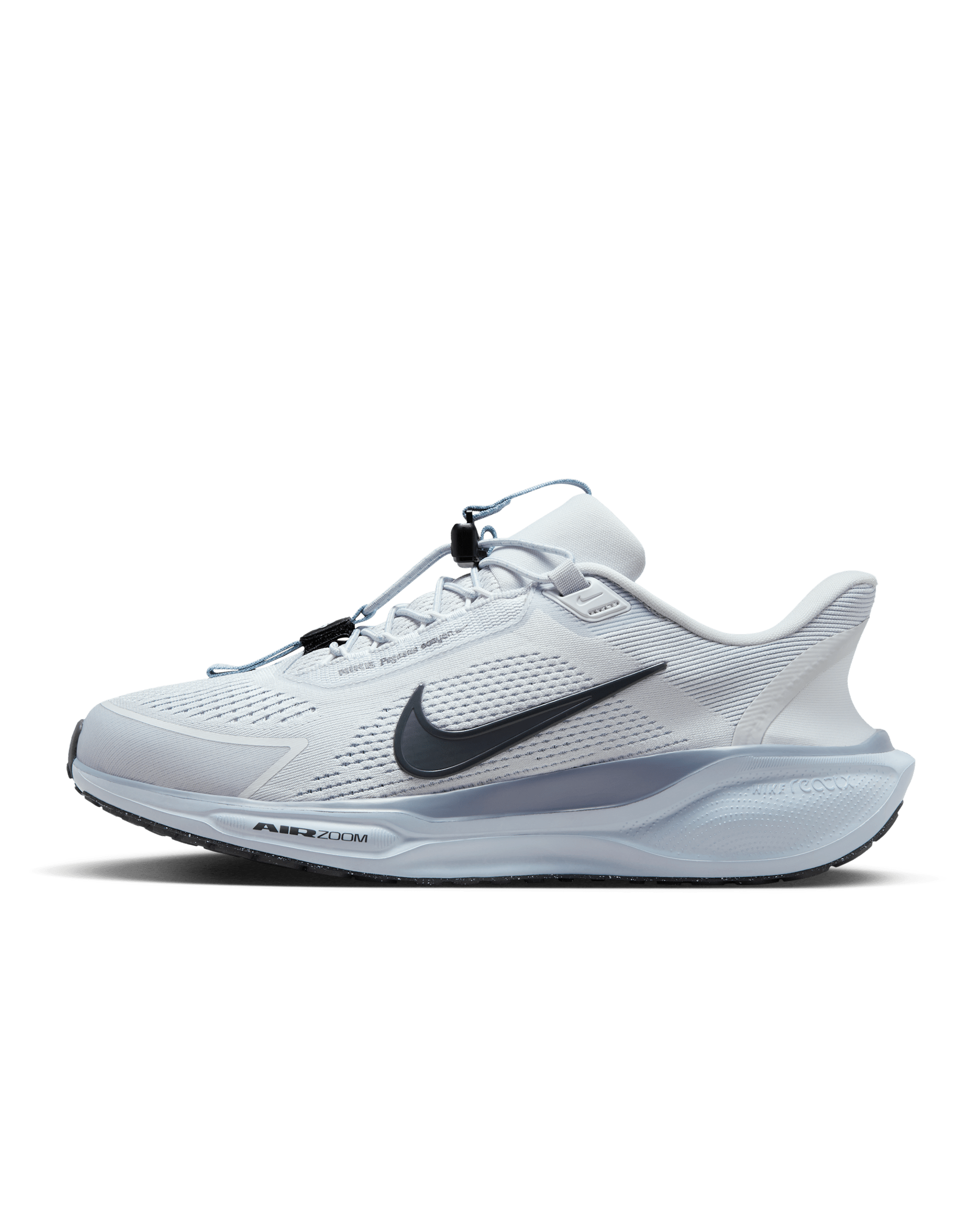 Tenis de correr en pavimento para hombre Nike Pegasus EasyOn - Platino puro/Pizarra cenizo/Azul militar claro/Antracita