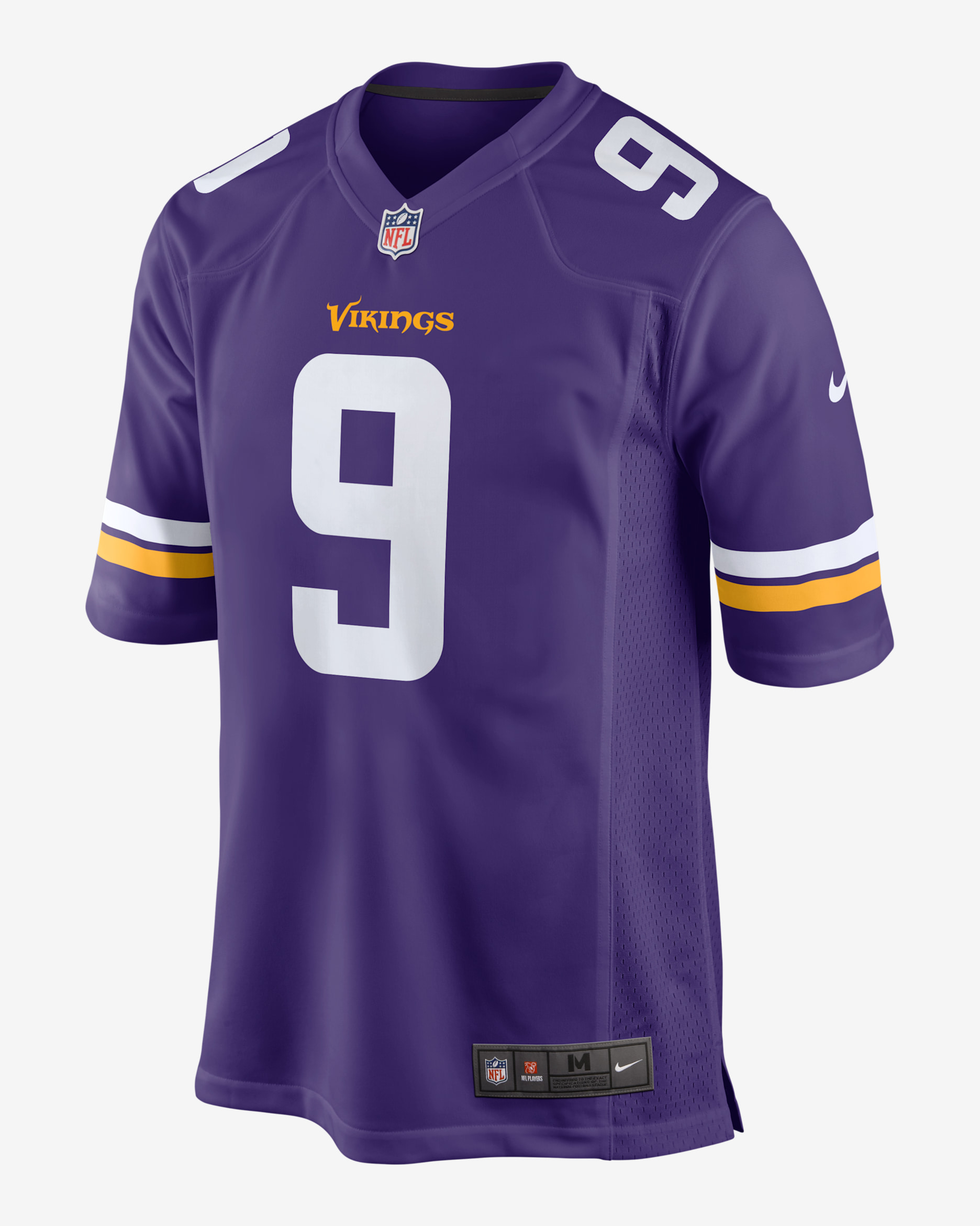 J.J. McCarthy Minnesota Vikings Men's Nike NFL Game Jersey - Court Purple