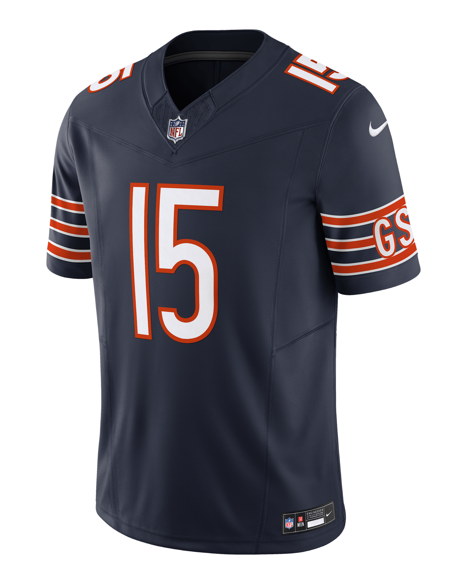 Rome Odunze Chicago Bears Men's Nike Dri-FIT NFL Limited Jersey - Navy