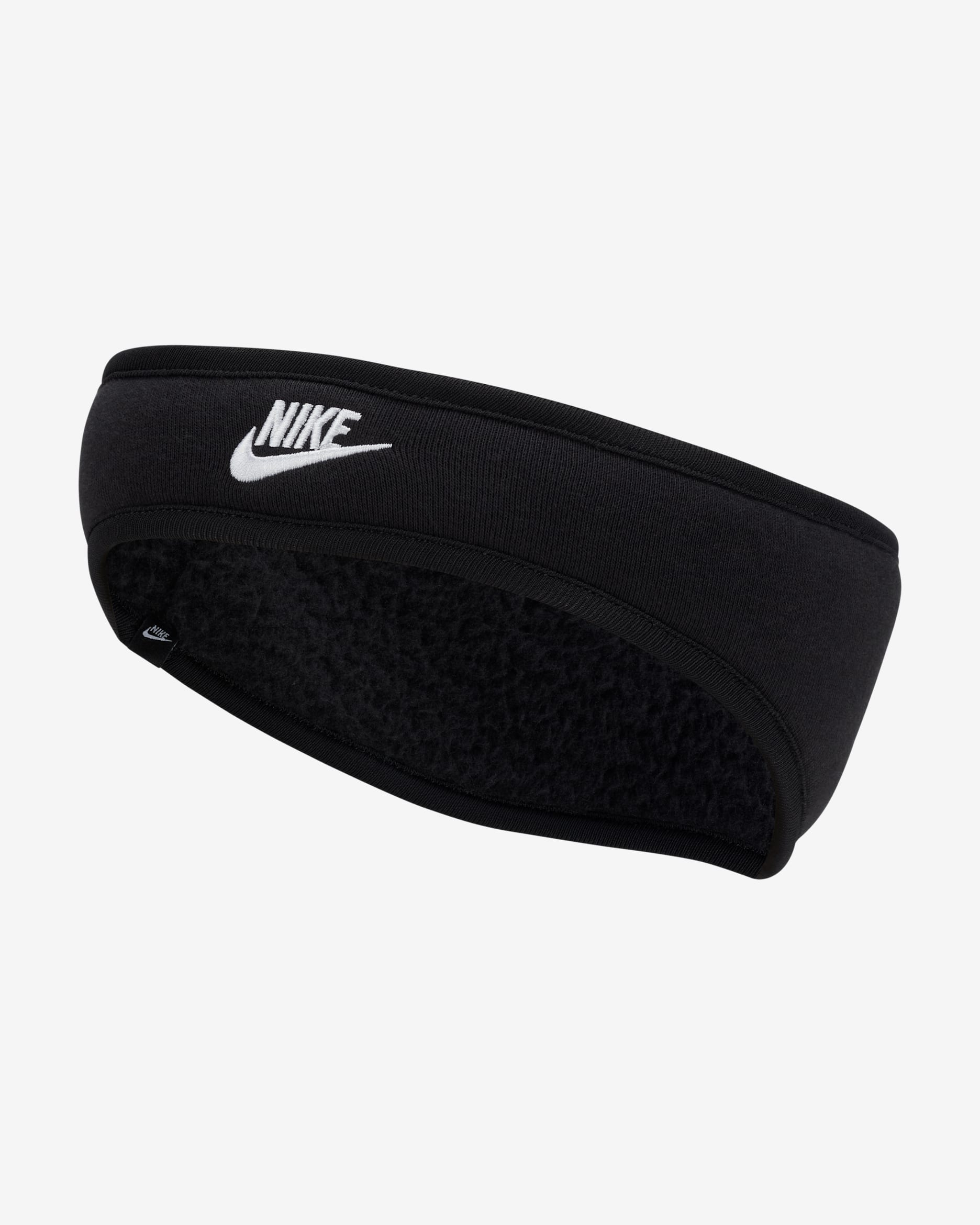 Nike Club Fleece Kids' Headband - Black/White