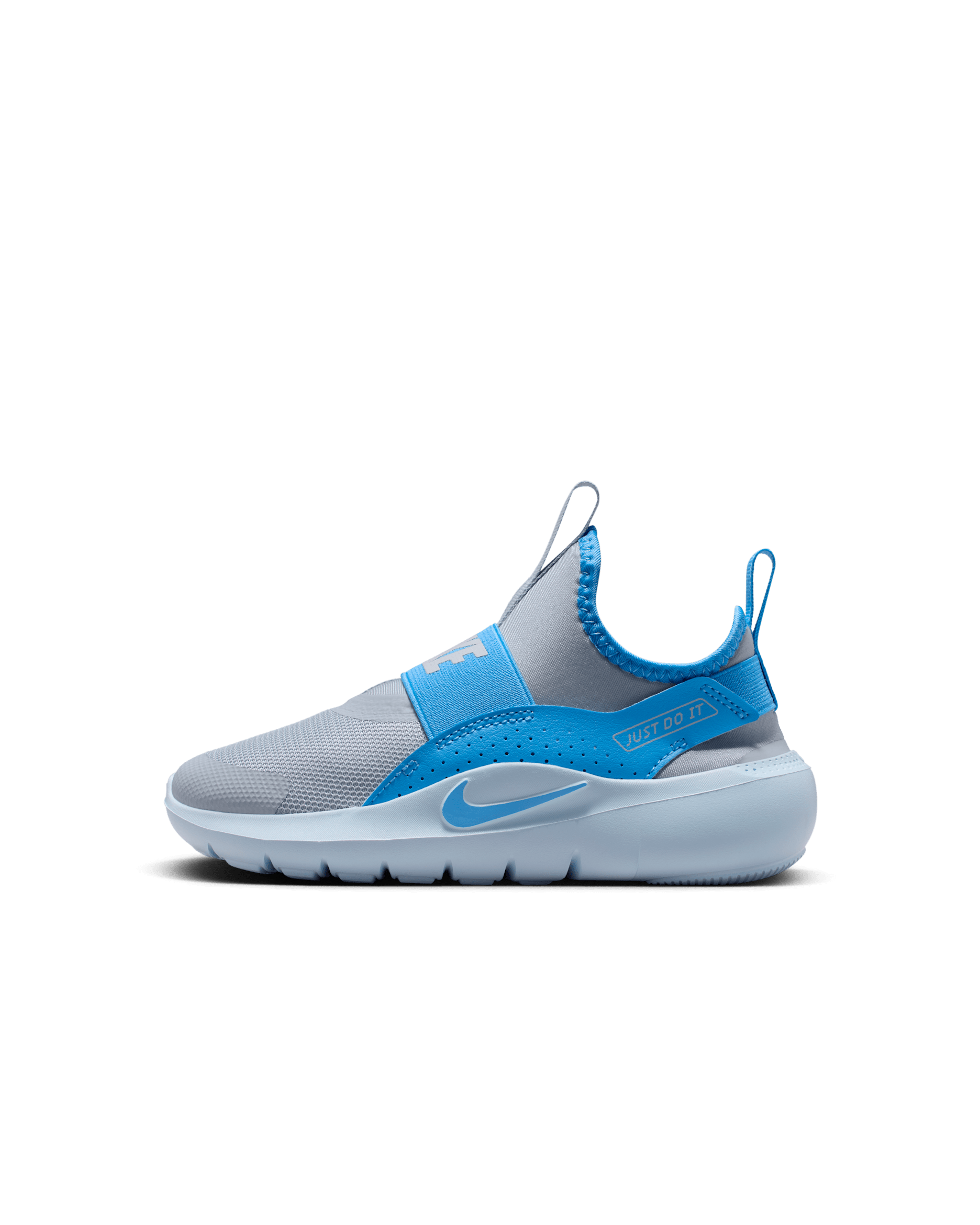 Nike Flex Runner 4 Little Kids' Shoes - Ghost/Football Grey/Blue Tint/University Blue