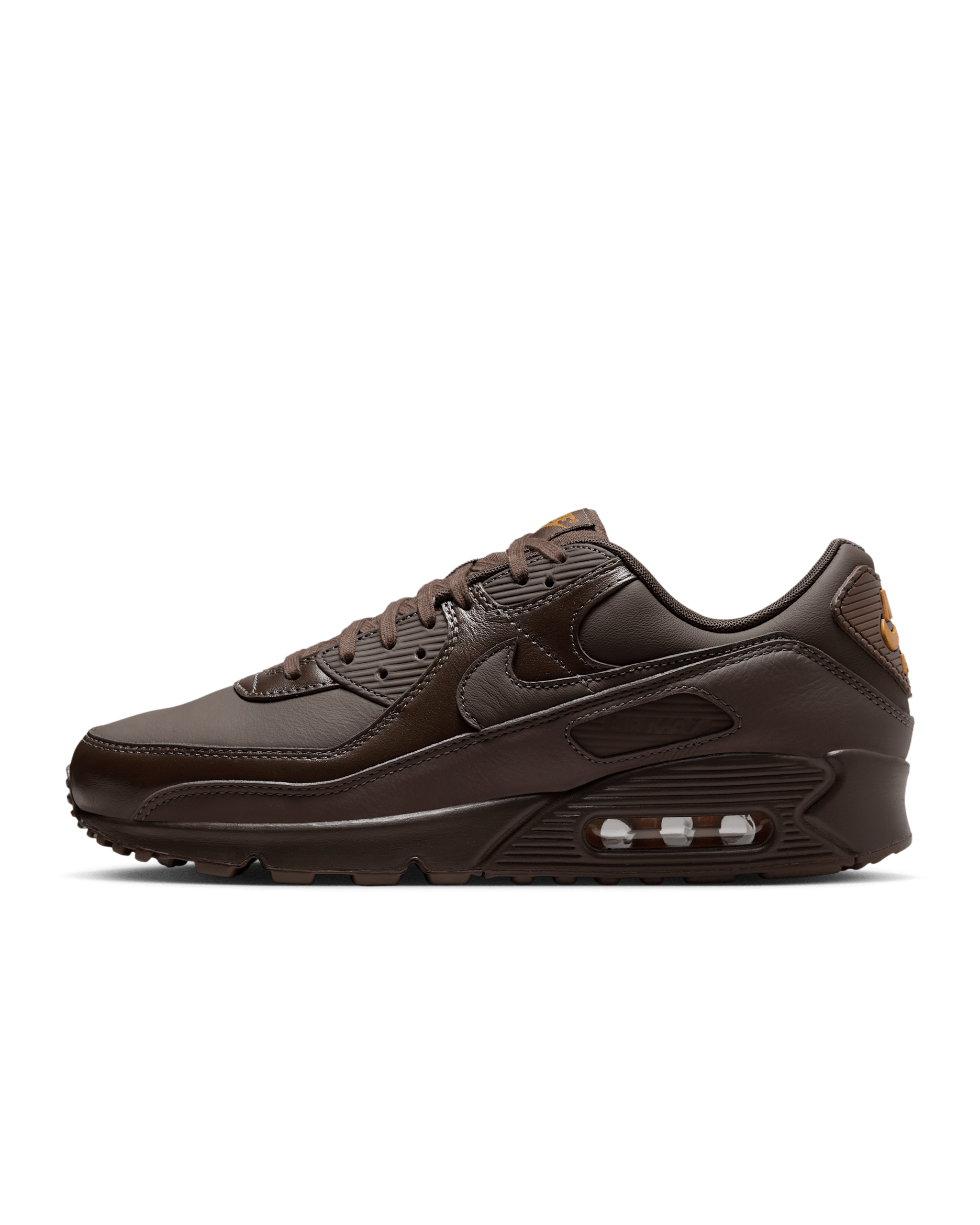 Nike Air Max 90 Essential+ Men's Shoes - Baroque Brown/Desert Ochre/Baroque Brown