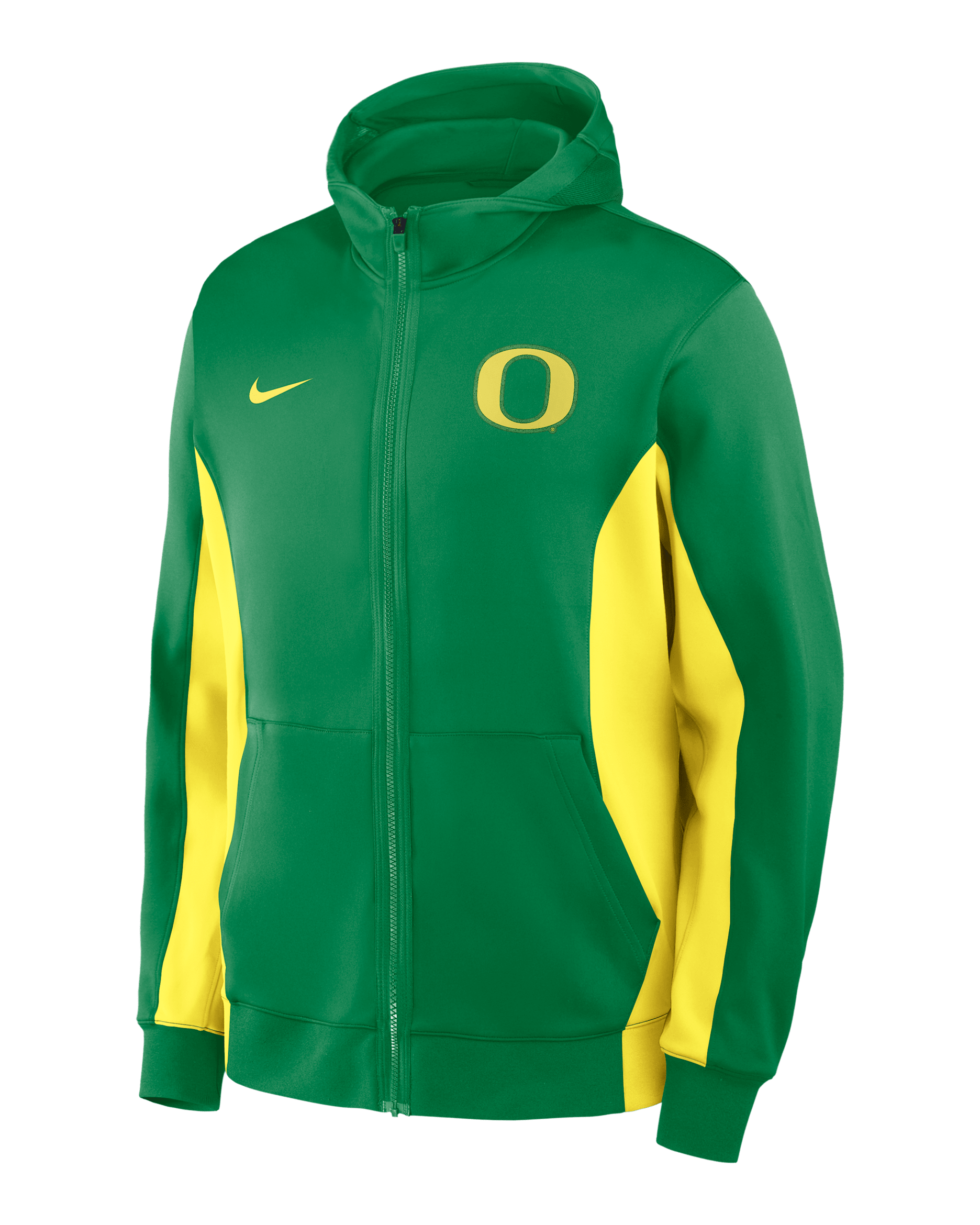 Oregon Game Men's Nike Dri-FIT College Full-Zip Hooded Jacket - Green