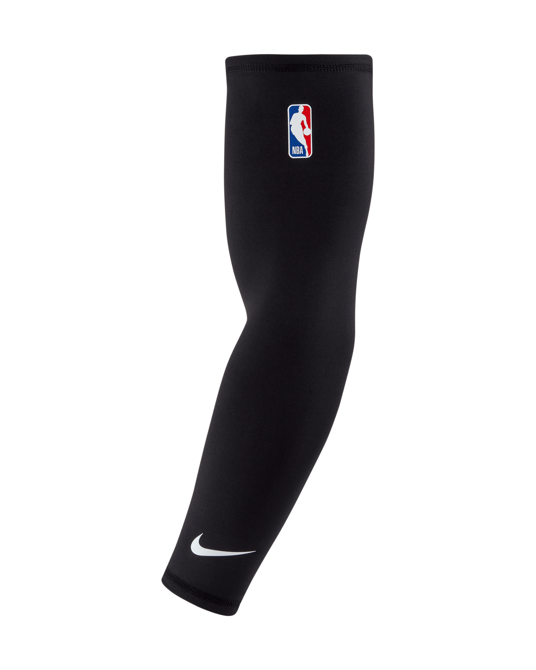 Manga de básquetbol de la NBA Nike - Negro/Blanco