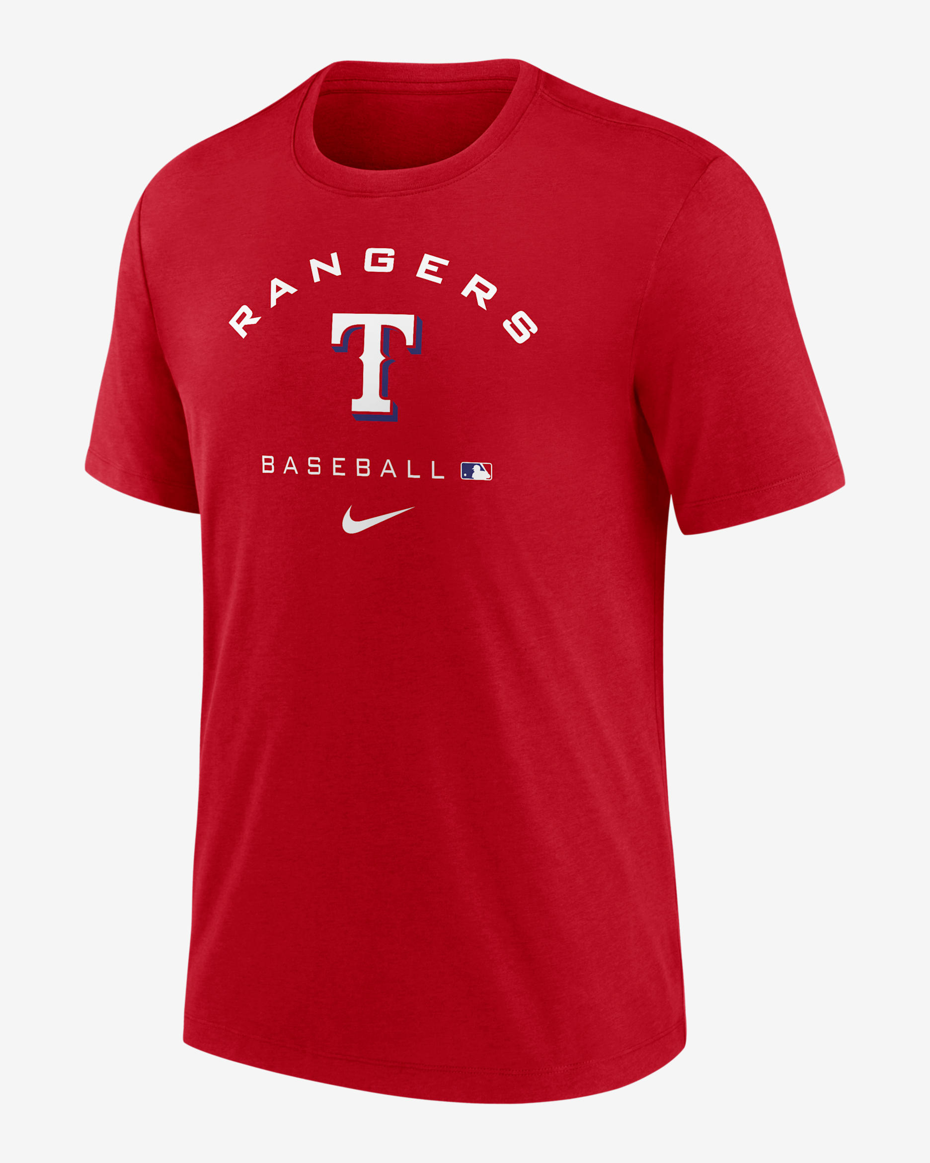 Nike Dri-FIT Team (MLB Texas Rangers) Men's T-Shirt - Red