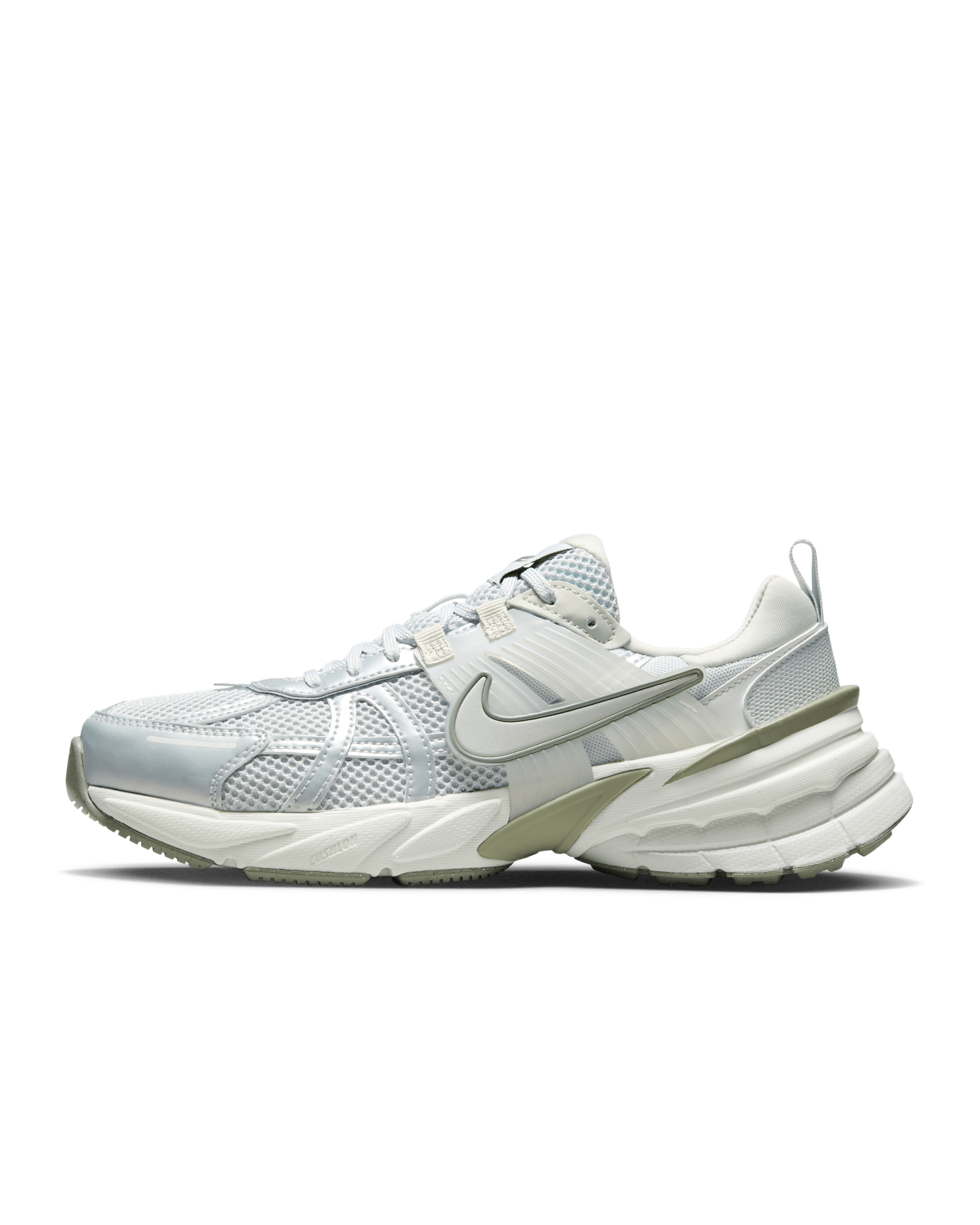 Nike V2K Run Women's Shoes - Photon Dust/Summit White/Light Army/Light Silver