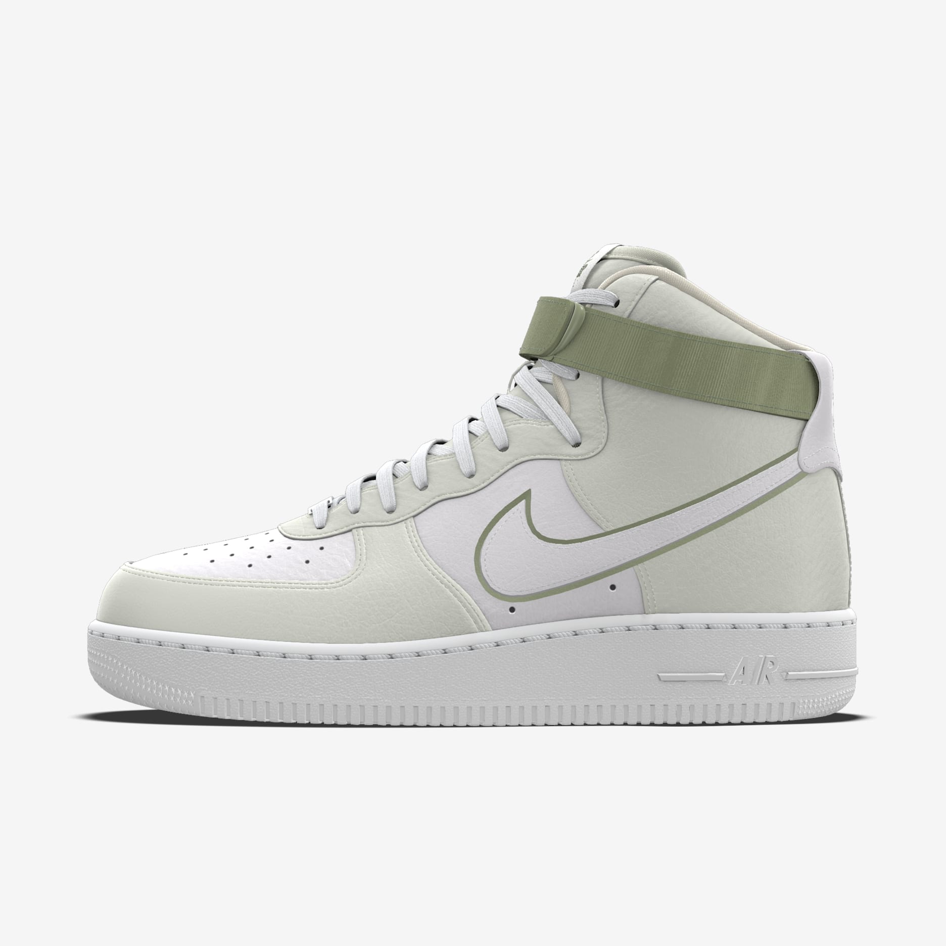 Nike Air Force 1 High By You Custom Women's Shoes - Multi-Colour/Multi-Colour/Multi-Colour