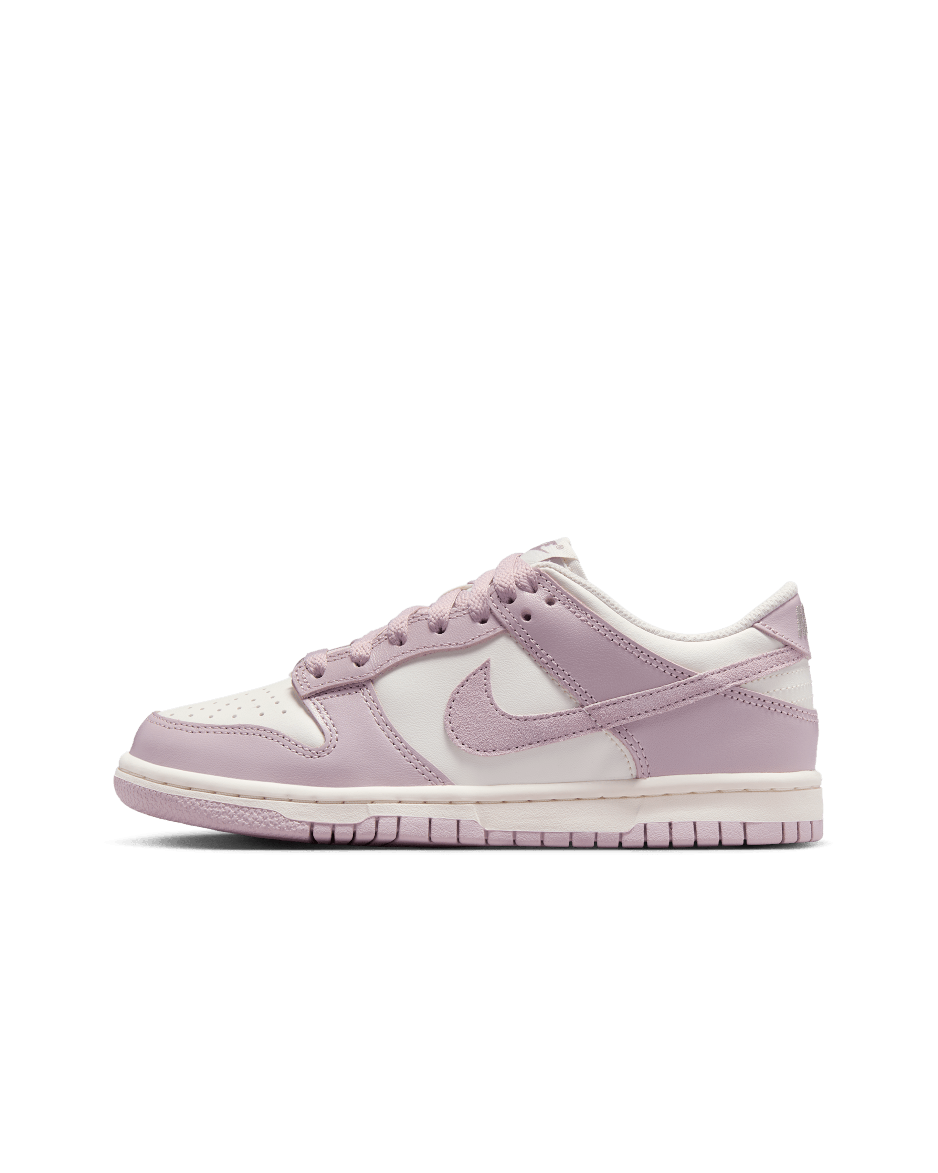 Tenis para niños grandes Nike Dunk Low - Vela/Piedra enigma/Rosado partícula