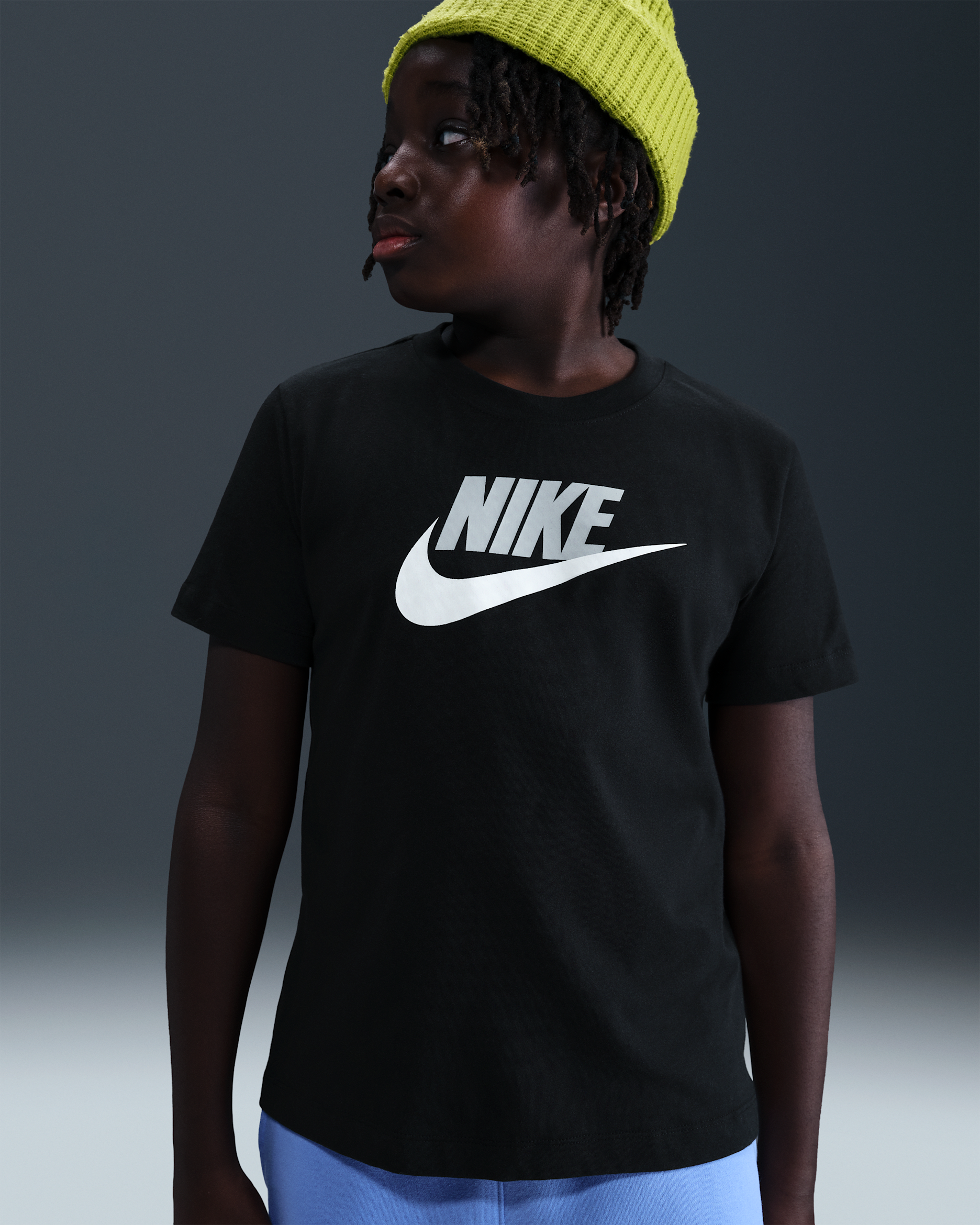 Nike Sportswear T-Shirt (ältere Kinder) - Schwarz
