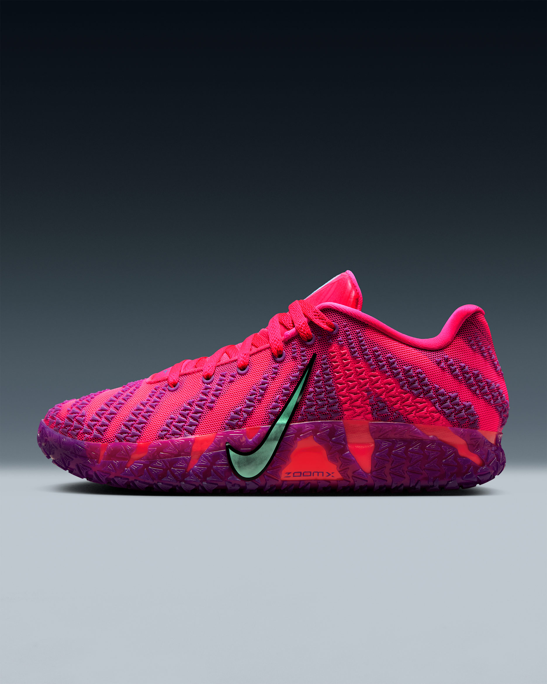 JA 3 'Price of Admission' EP Basketball Shoes - Hyper Pink/Black/Viotech/Mint Foam