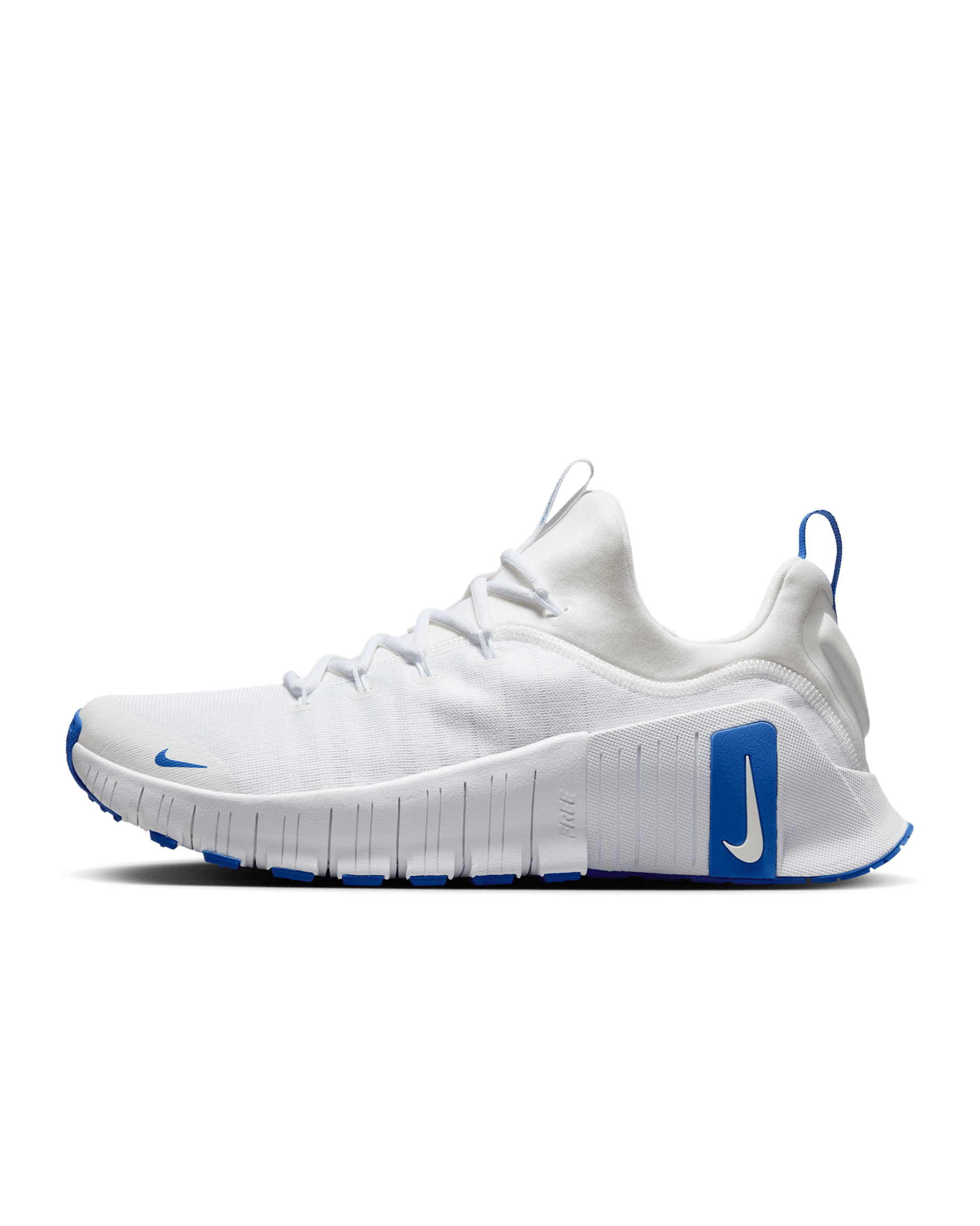 Nike Free Metcon 6 Men's Workout Shoes - White/White/Game Royal