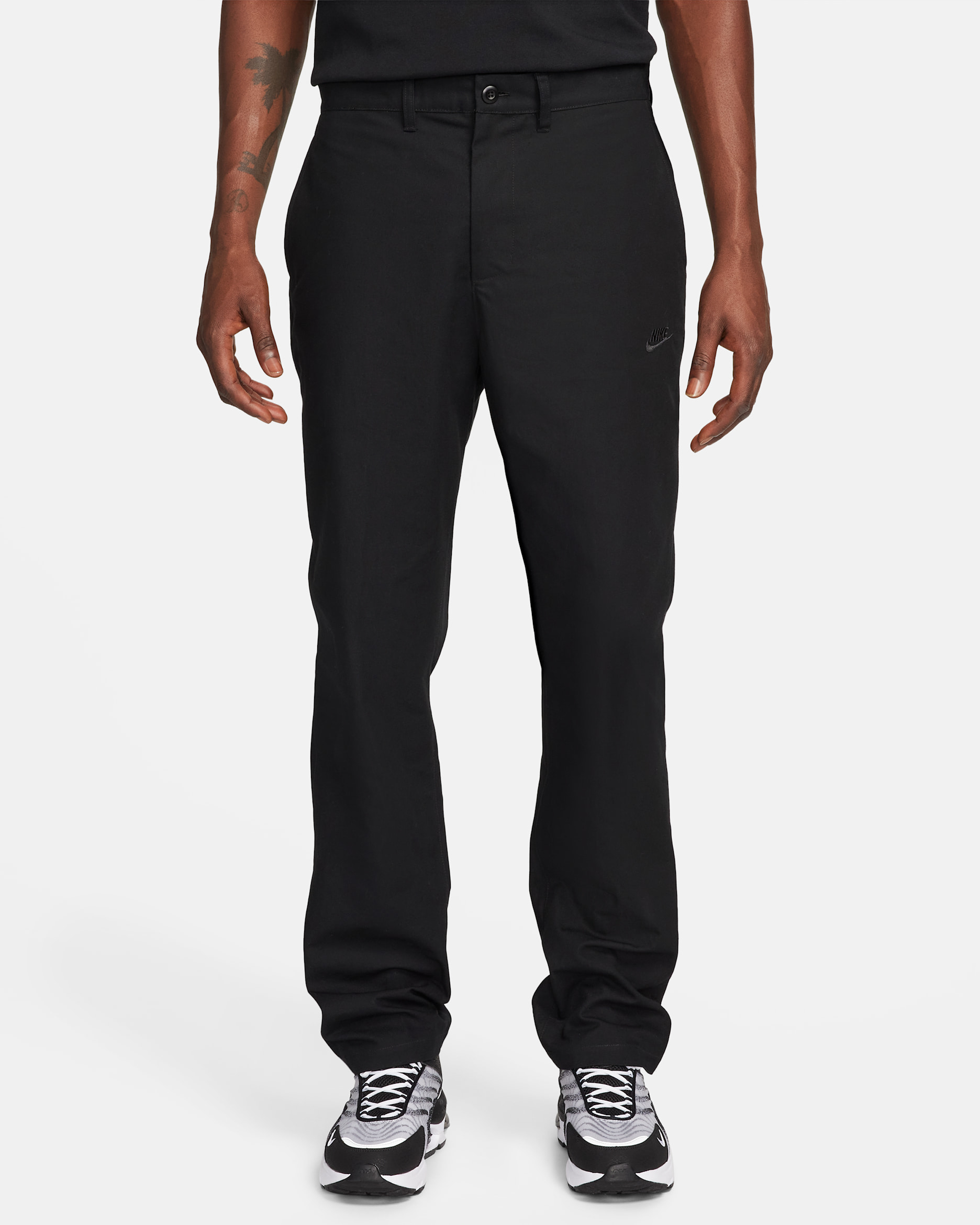 Nike Club Men's Chino Trousers - Black/Black